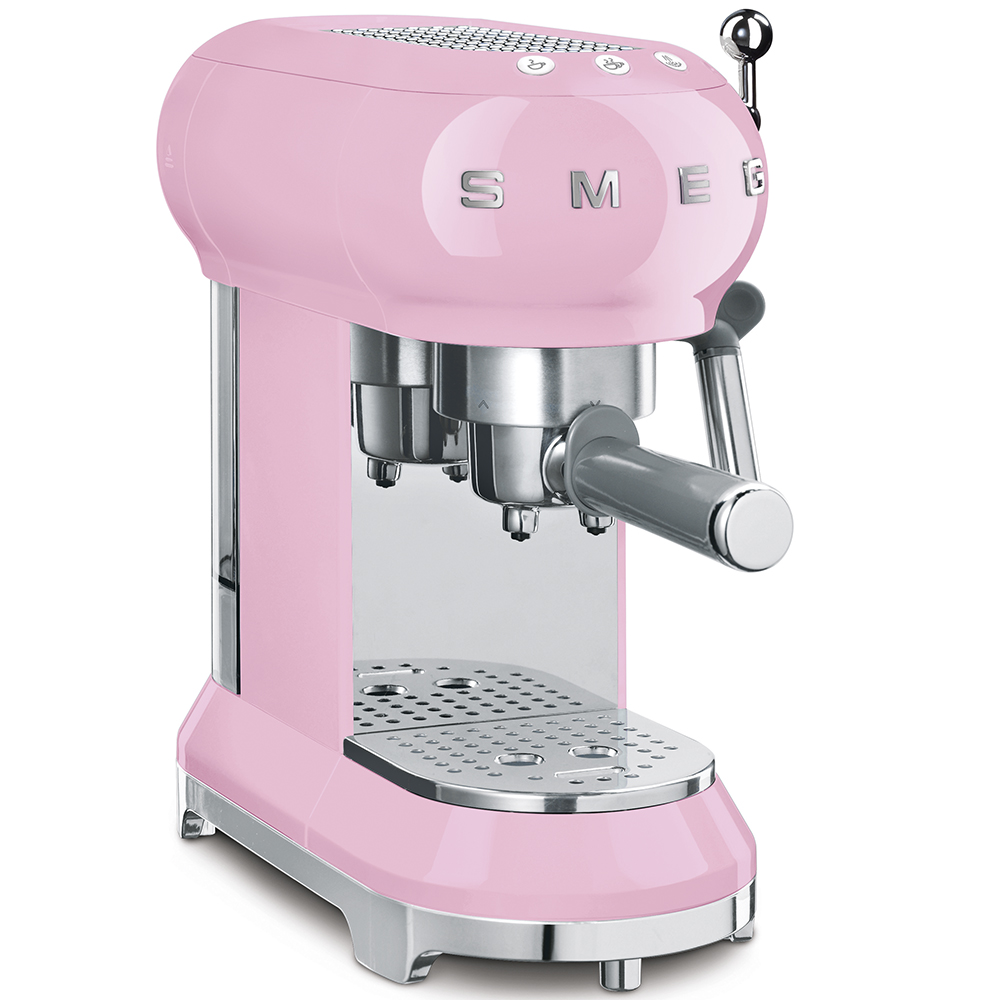 Smeg ECF01PKEU Espresso-Kaffeemaschine Cadillac Pink