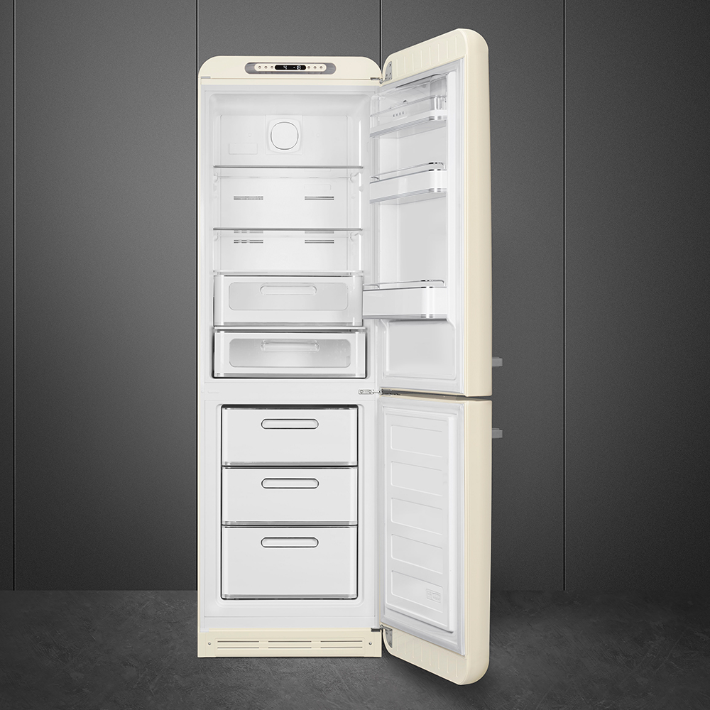 Smeg FAB32RCR5 Stand-Kühl-Gefrierkombination Creme