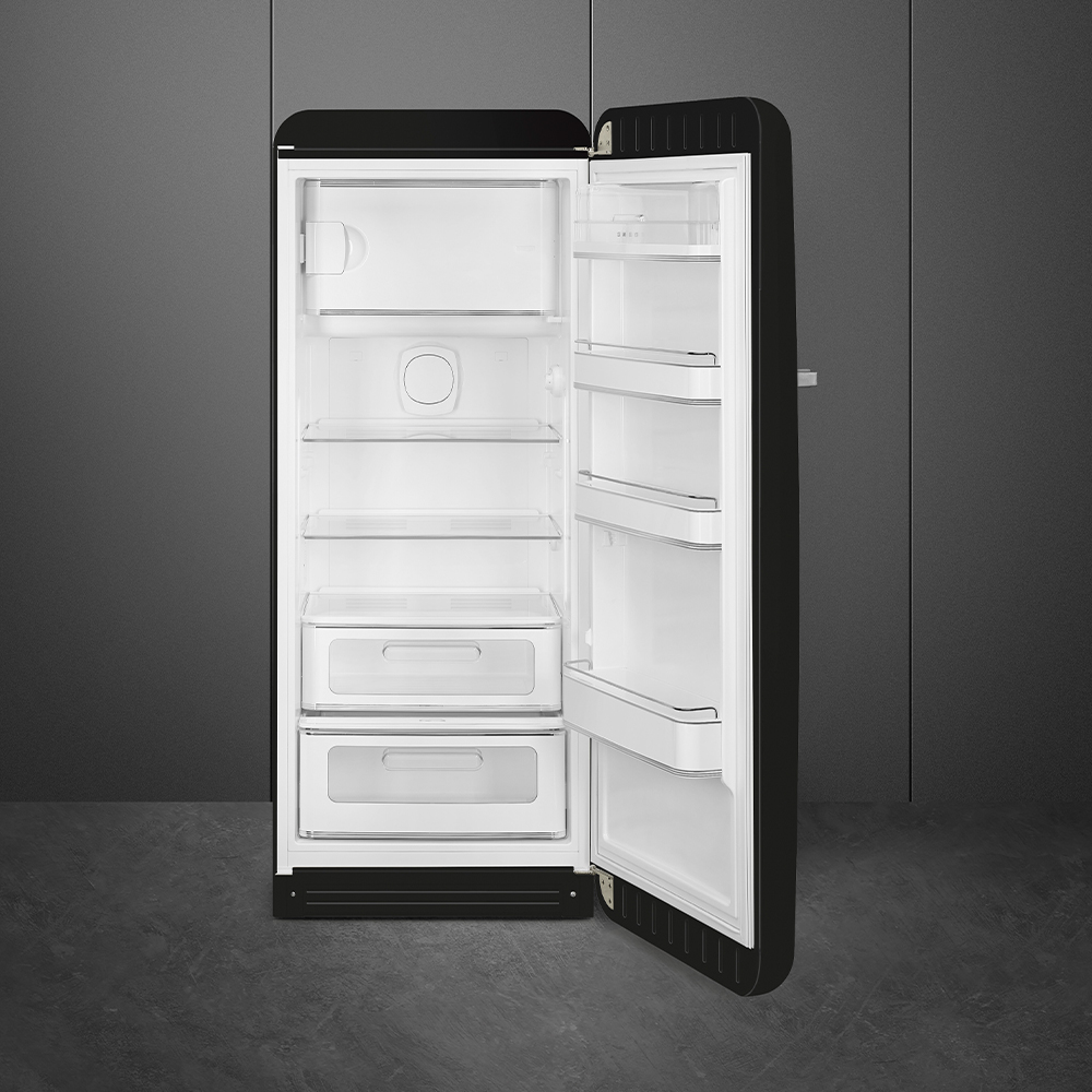 Smeg FAB28RBL5 Stand-Kühlschrank Schwarz