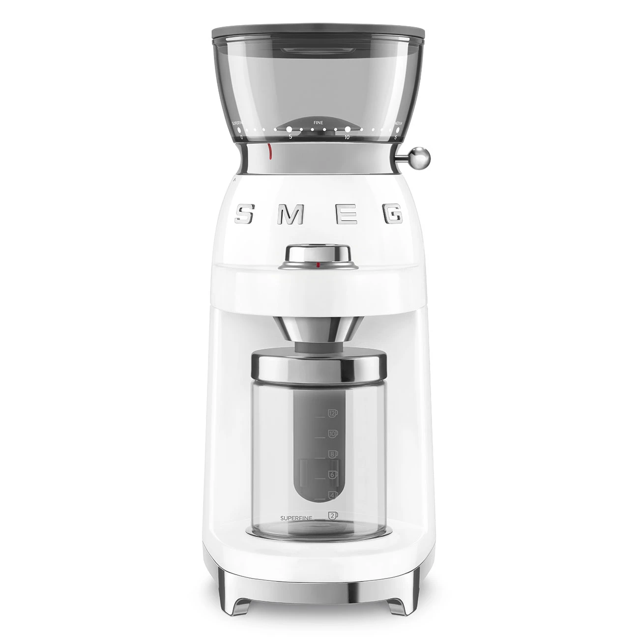Smeg CGF03WHEU Kaffeemühle Schwarz