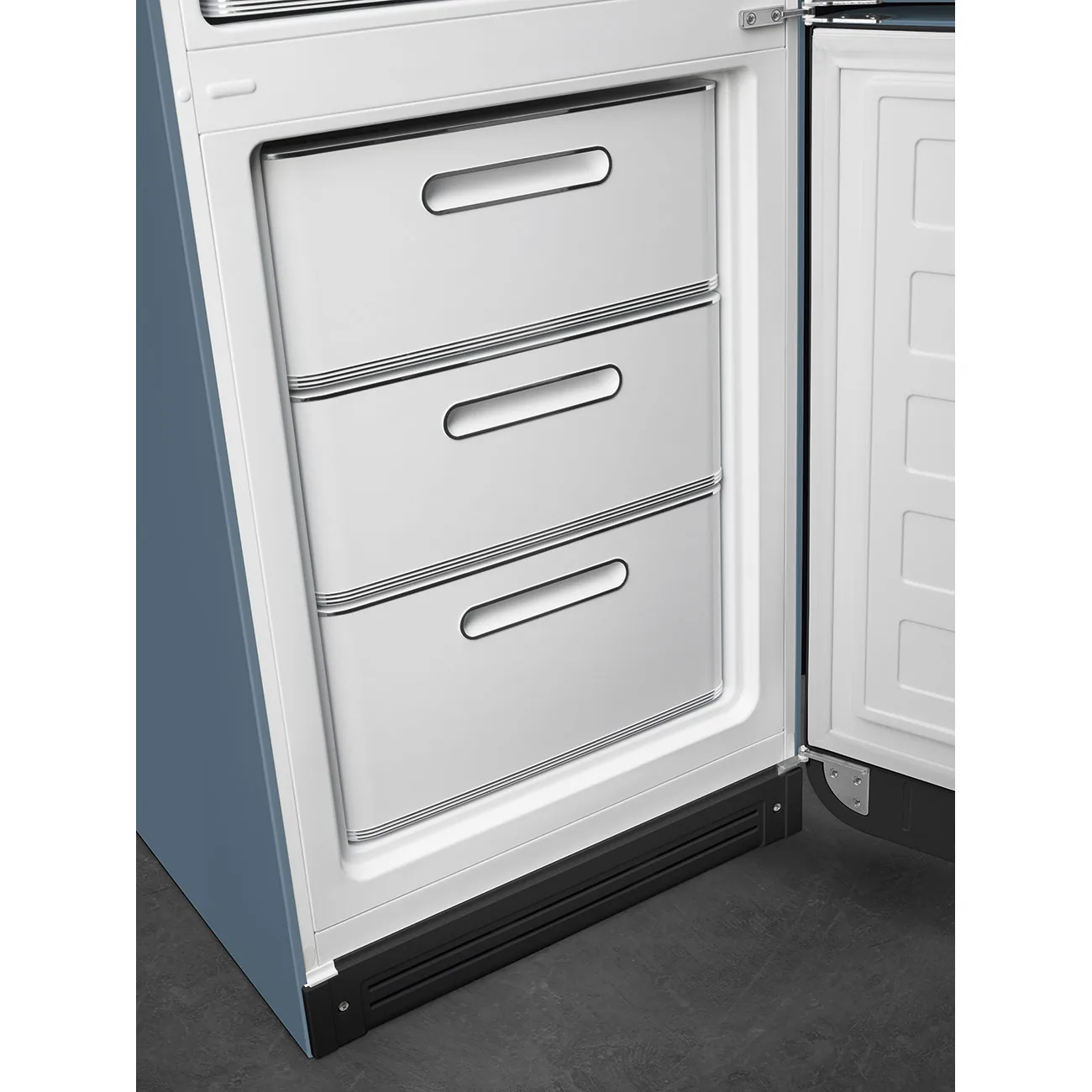 Smeg FAB32RSBM6 Stand-Kühl-Gefrierkombination Storm Blue-Matt