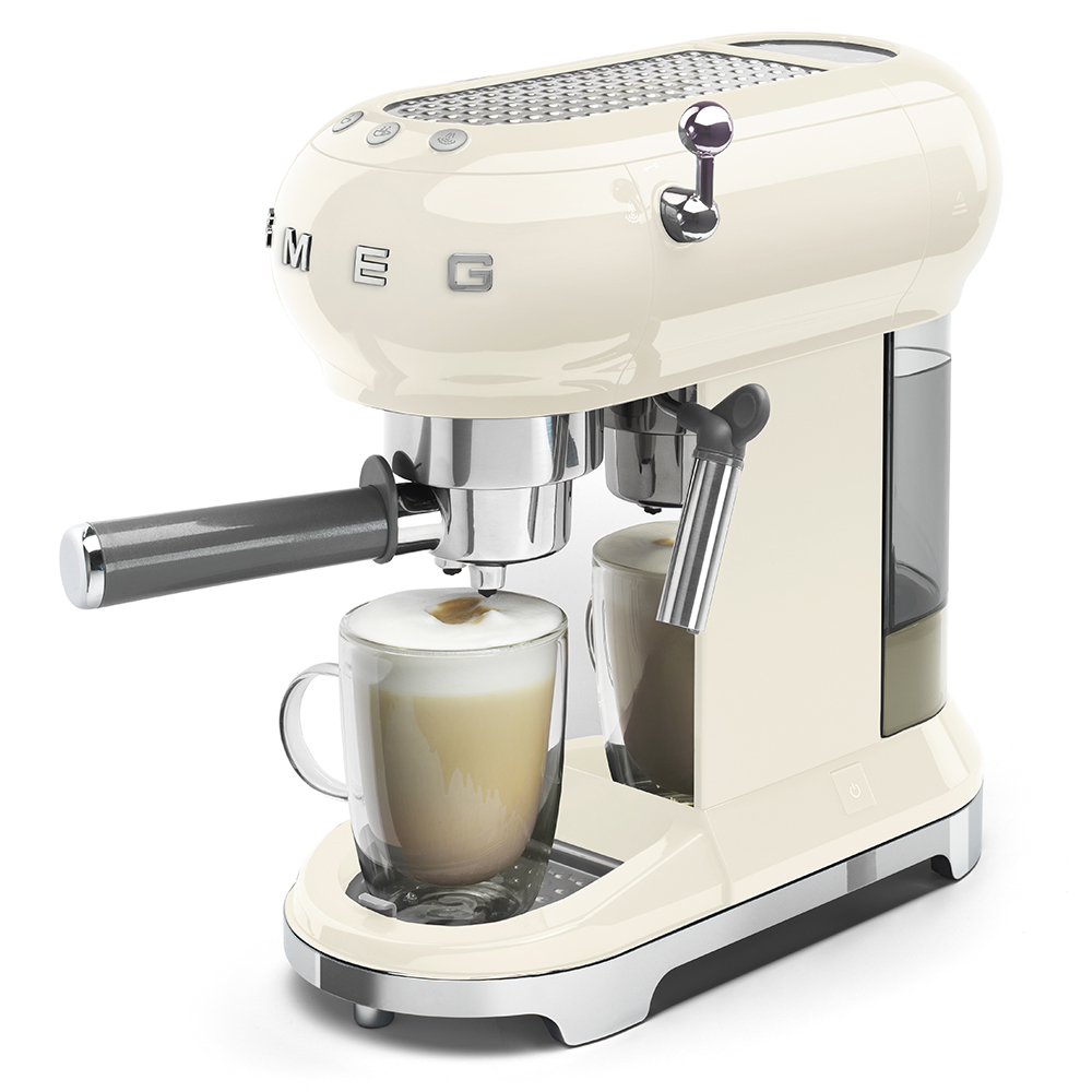 Smeg ECF02CREU Espresso-Kaffeemaschine Creme Smeg ECF02CREU Espresso-Kaffeemaschine Creme