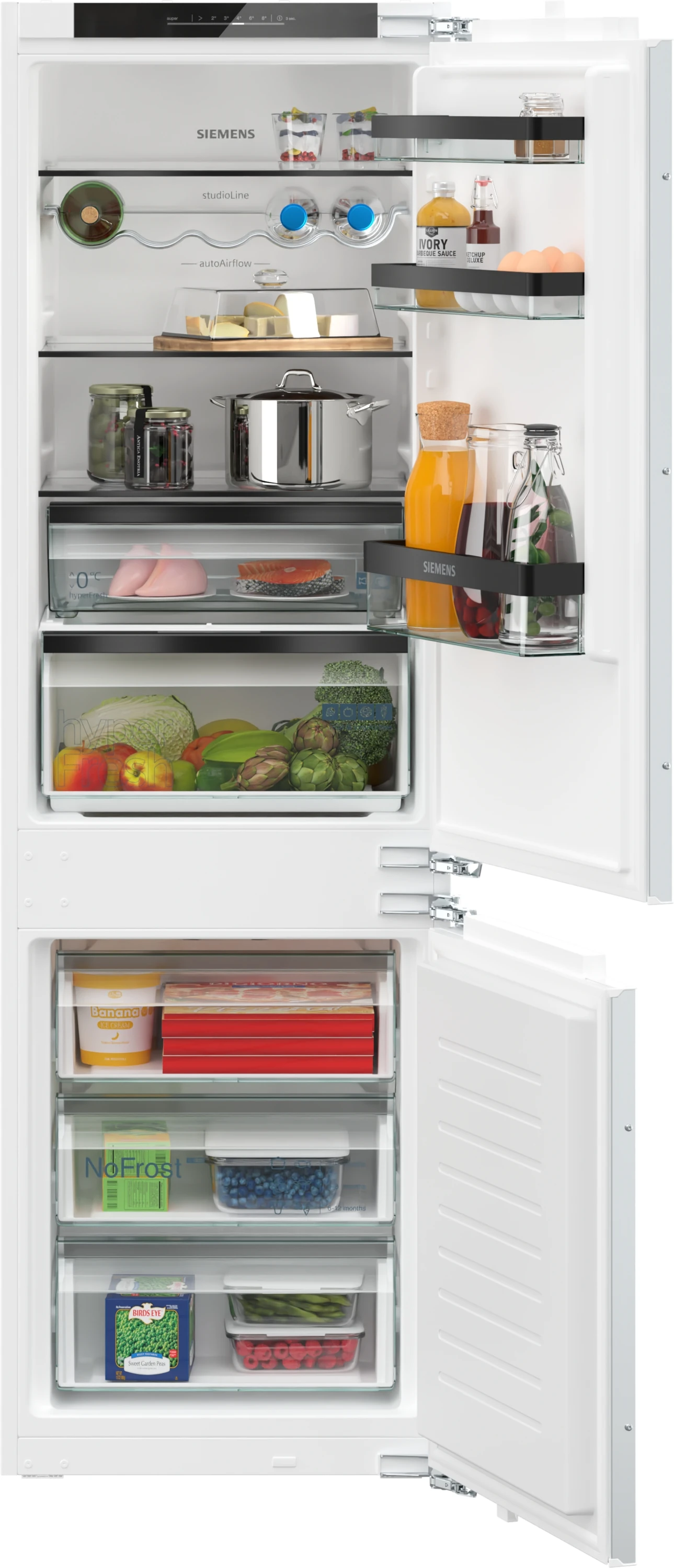 Siemens studioLine KI86NSFE0 Einbau-Kühl-Gefrierkombination