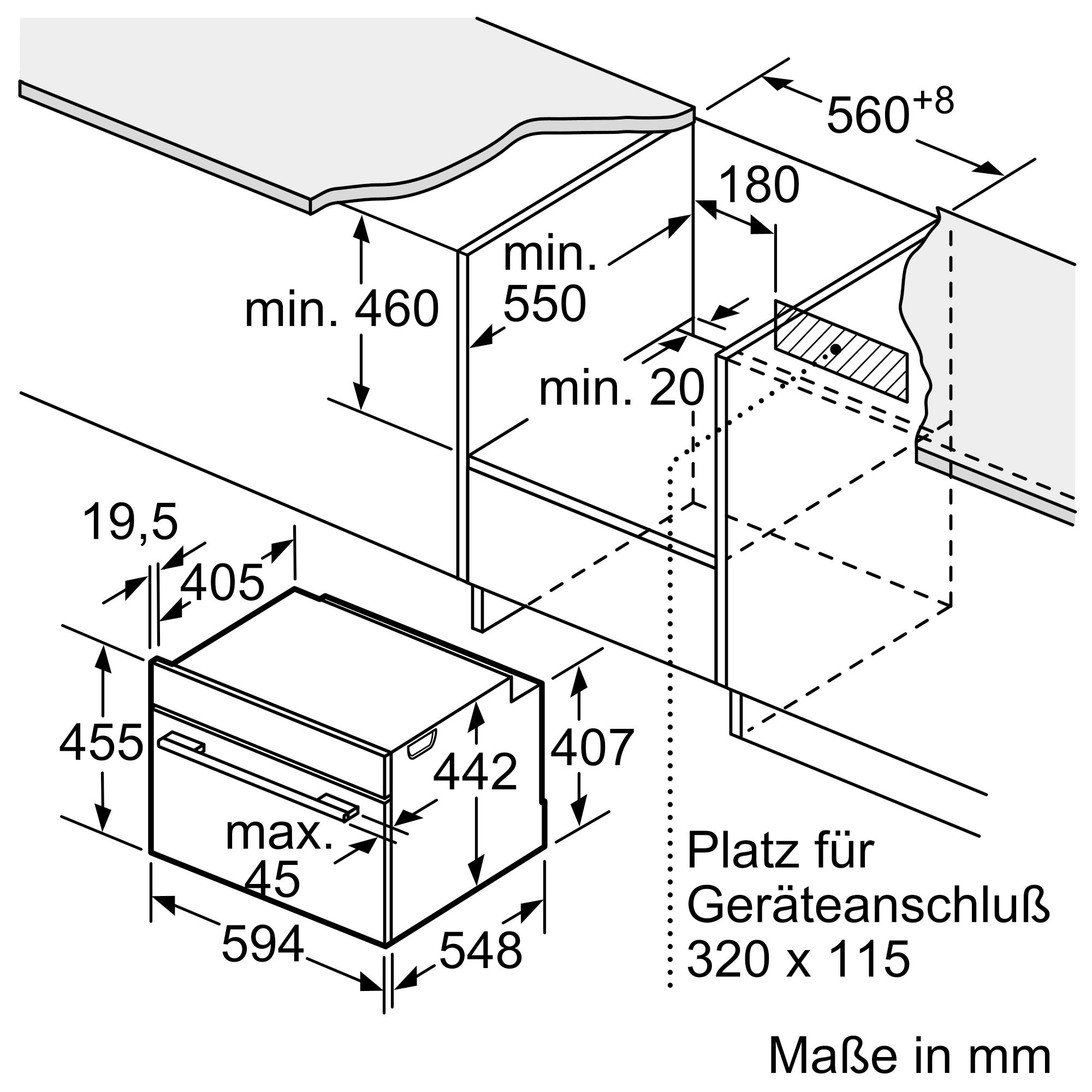 Siemens CS958GCB1 Einbau-Kompaktdampfbackofen Schwarz