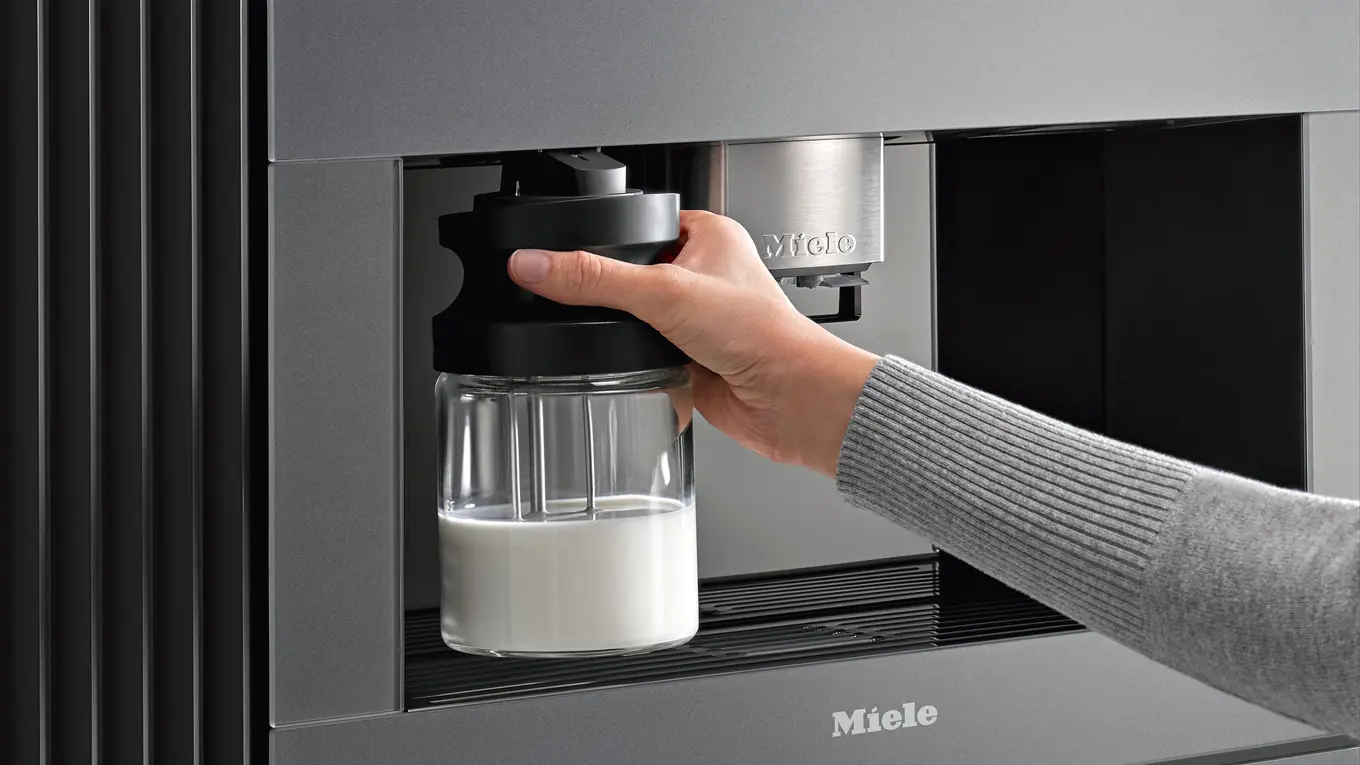 Miele Milchbehälter aus glas