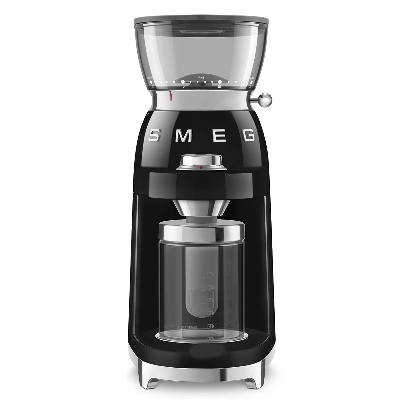 Smeg CGF03BLEU Kaffeemühle Schwarz