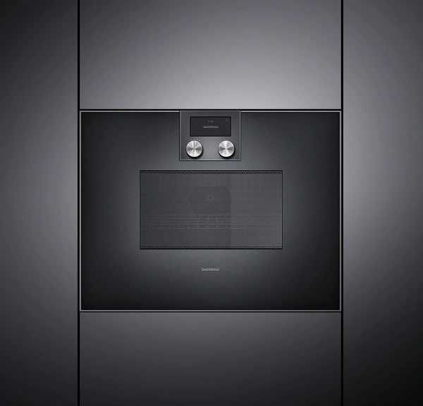 Gaggenau BM451100 Einbau-Backofen mit Mikrowellenfunktion Anthrazit