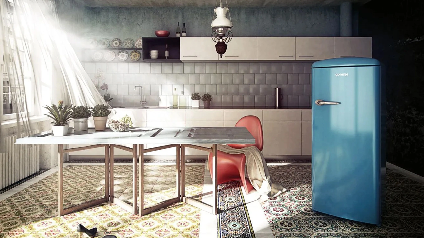 Retro Kühlschrank von SMEG & Gorenje