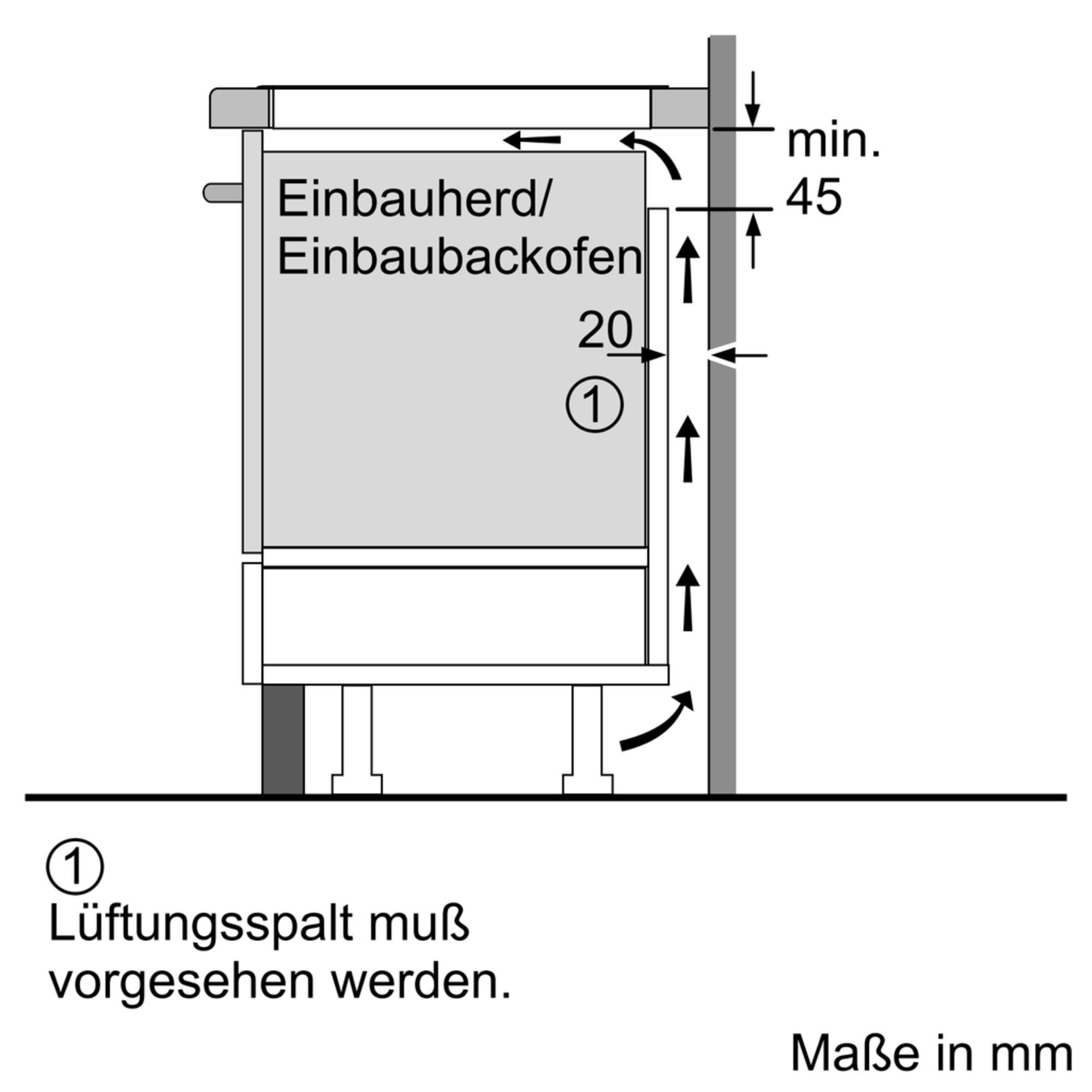 Siemens EX845LVC1E Einbau-Induktionskochfeld Schwarz