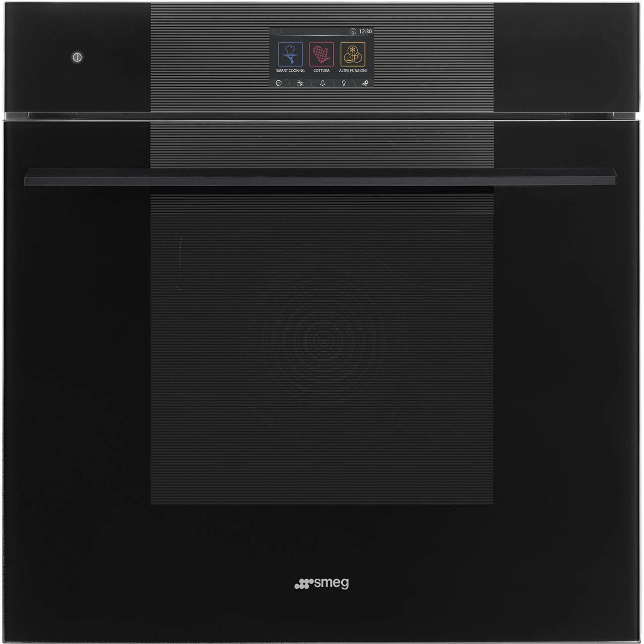 Smeg SO6104APB3 Einbau-Backofen mit Mikrowellen- und Dampffunktion Schwarz