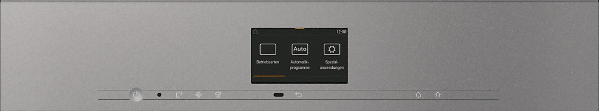 Miele DGM 7640 Dampfgarer mit Mikrowelle Graphitgrau