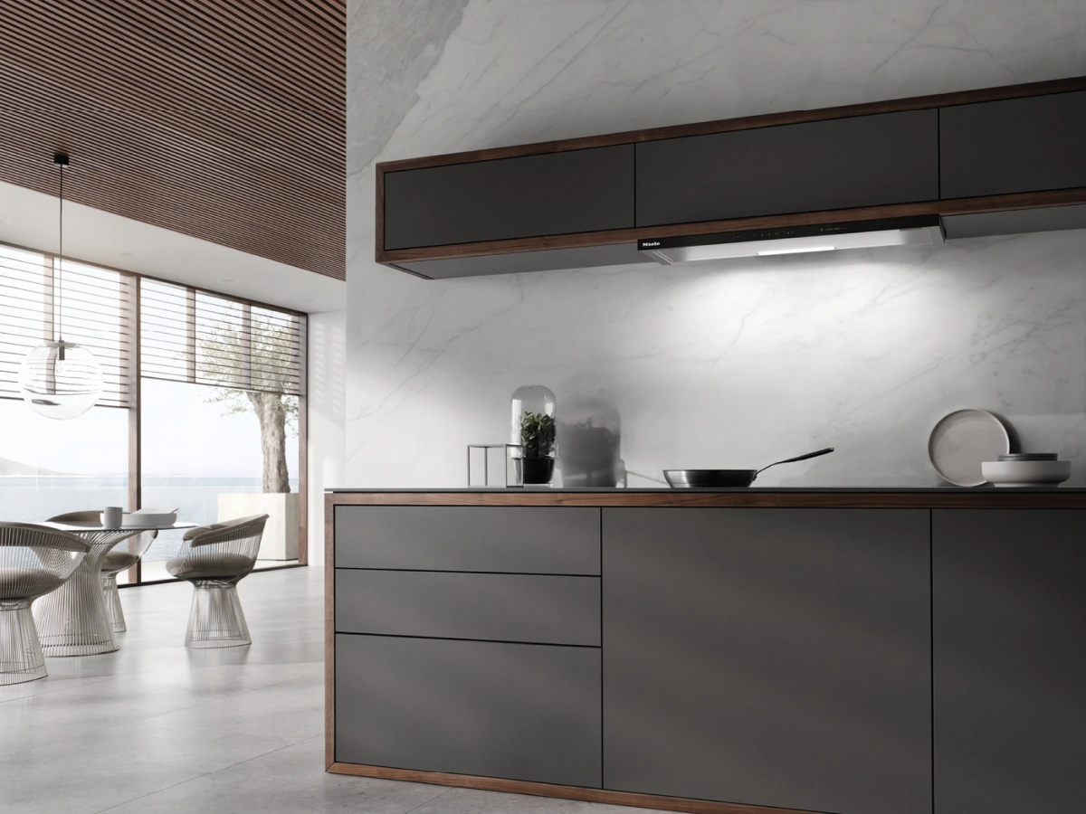 Miele DAS 4930 Flachpaneelhaube Obsidianschwarz