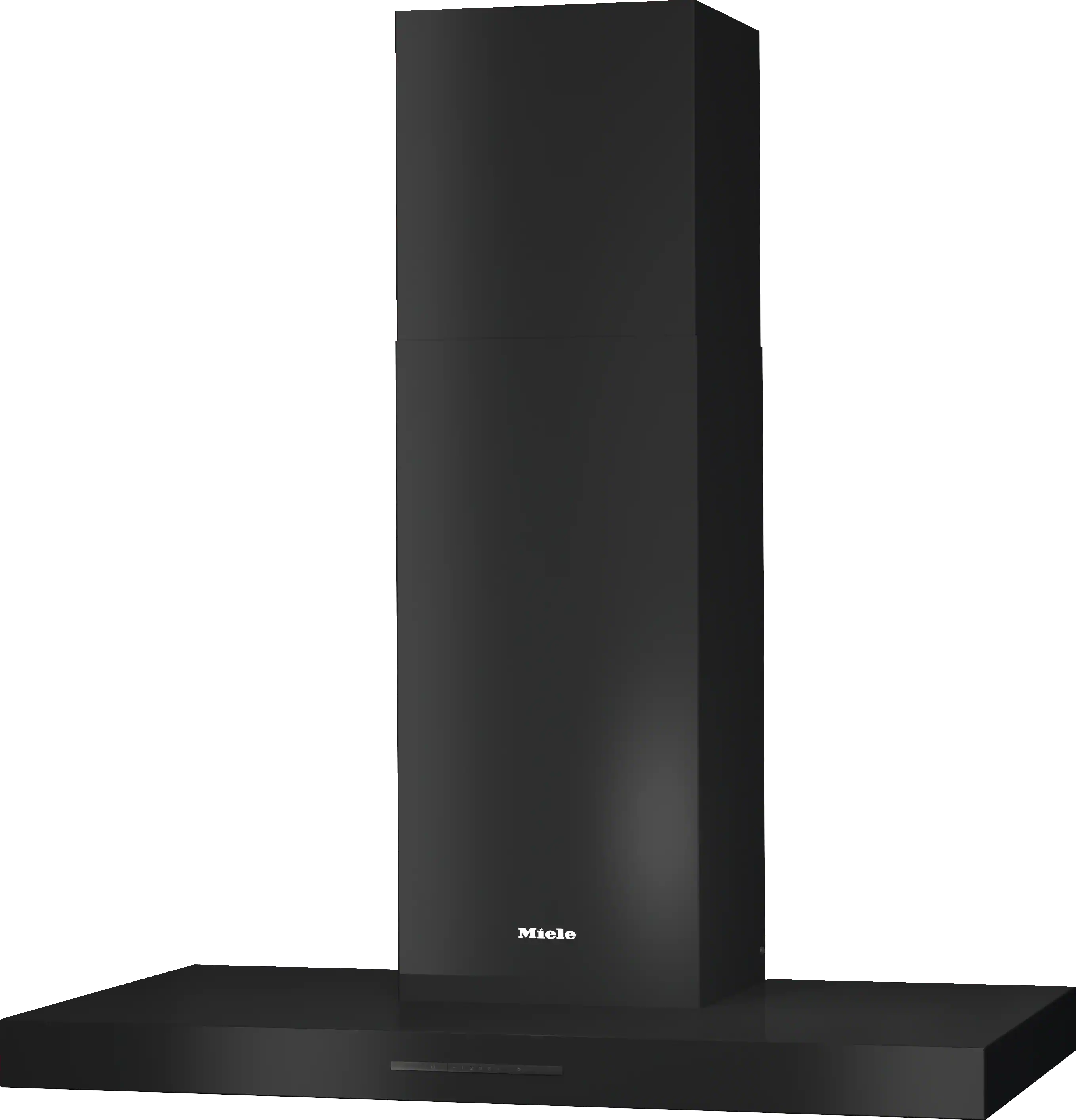 [Zweite Wahl] Miele PUR 98 W Wand-Dunstabzugshaube Obsidianschwarz matt 
