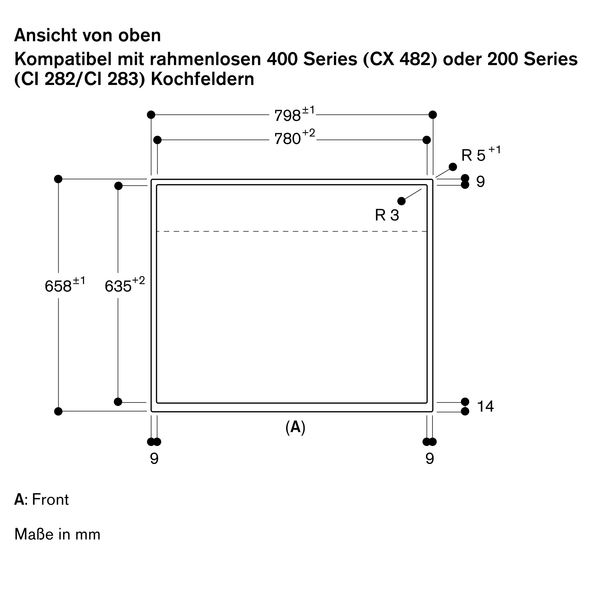 Gaggenau AL200180 Tischlüfter 