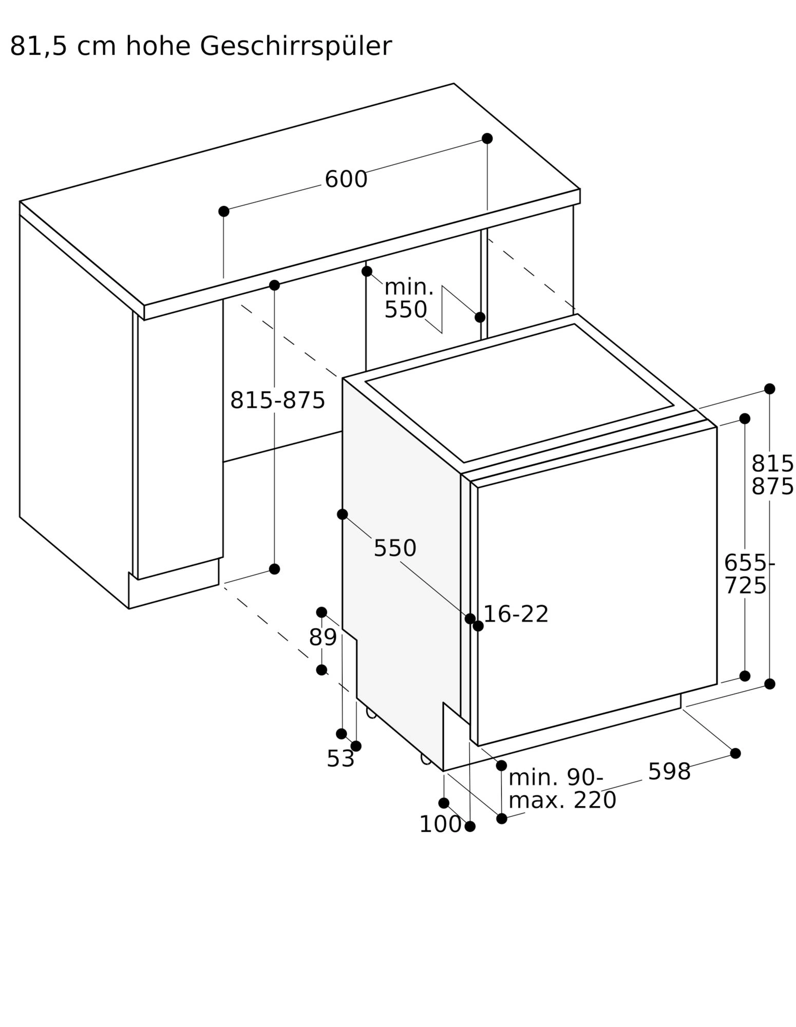 Gaggenau DF210100 60er Geschirrspüler 