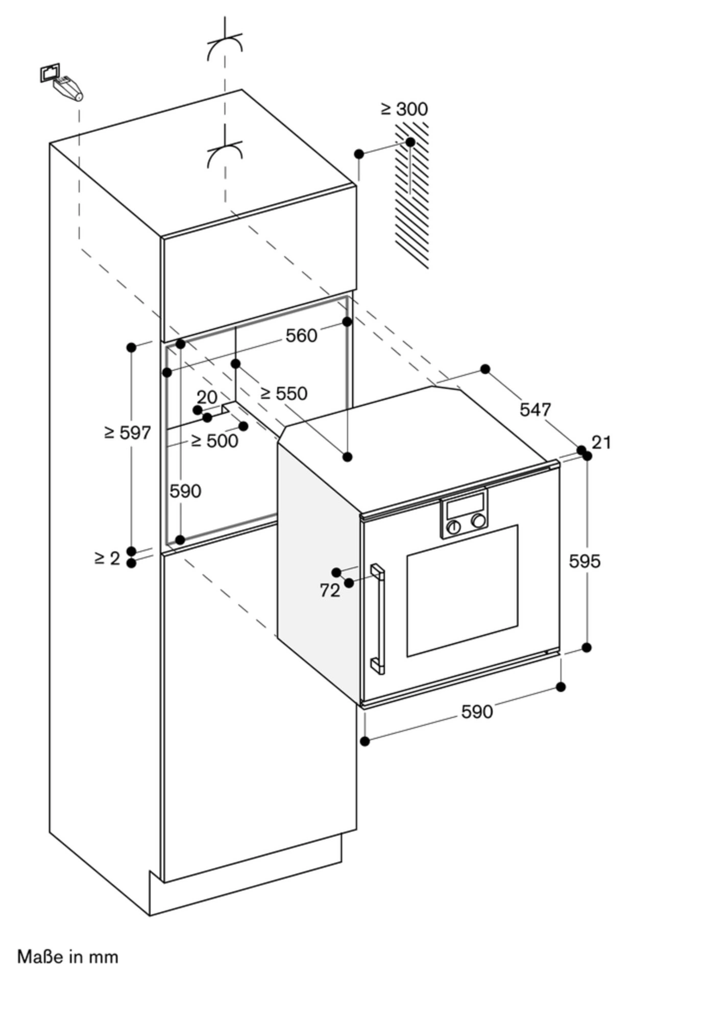 Gaggenau BOP221132 Einbau-Backofen Silber