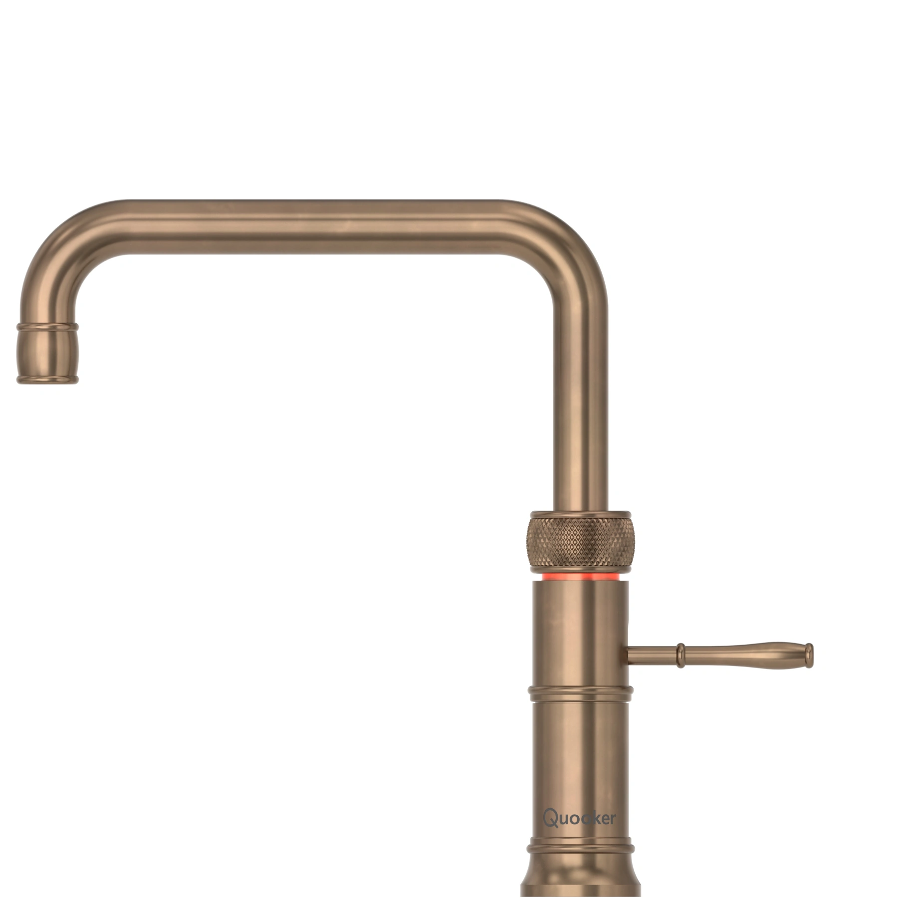Quooker Classic Fusion Square CFNSPTB Armatur Messing Patina