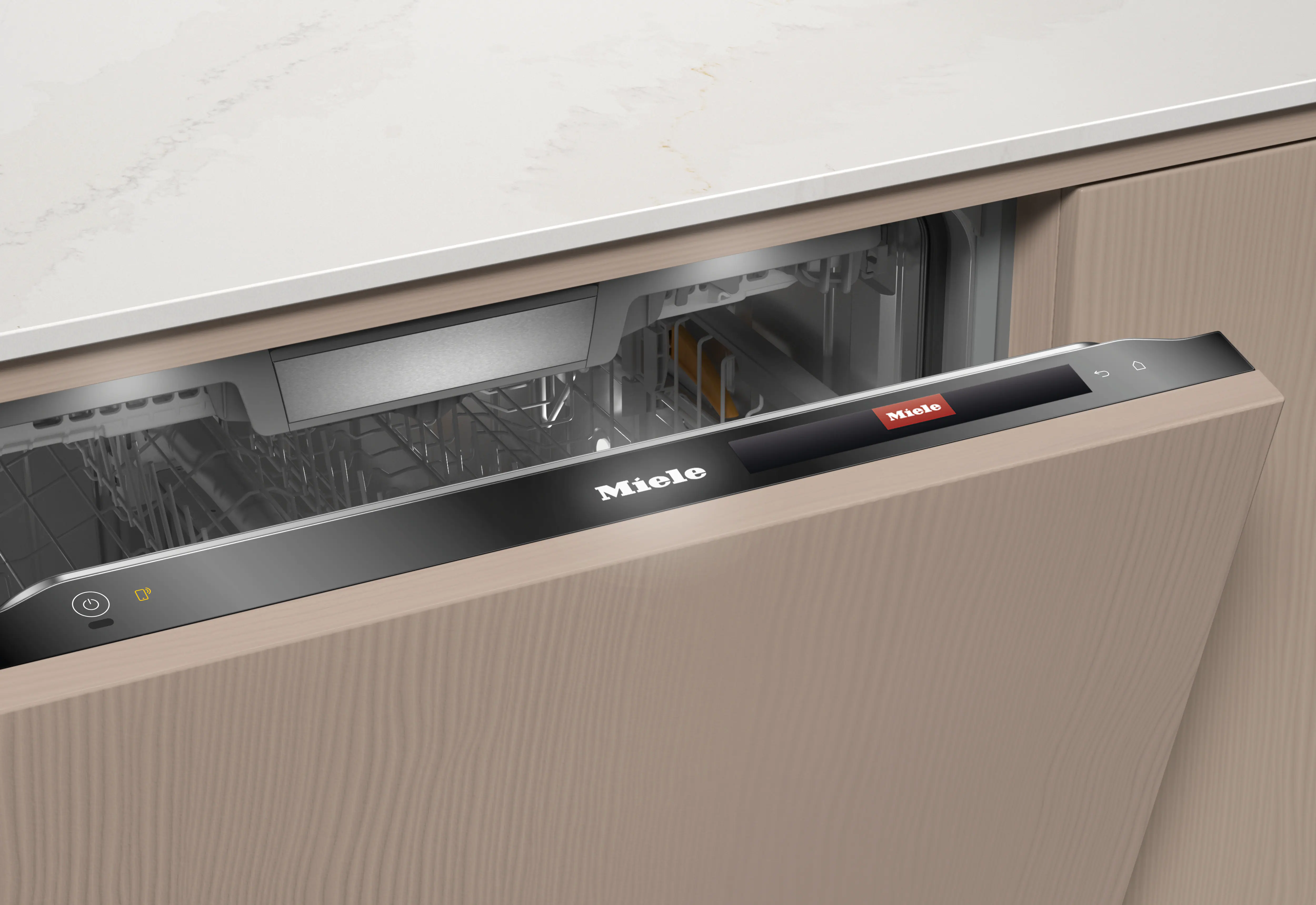 Miele G 7985 SCVi K2O XXL Vollintegrierter Geschirrspüler Obsidianschwarz