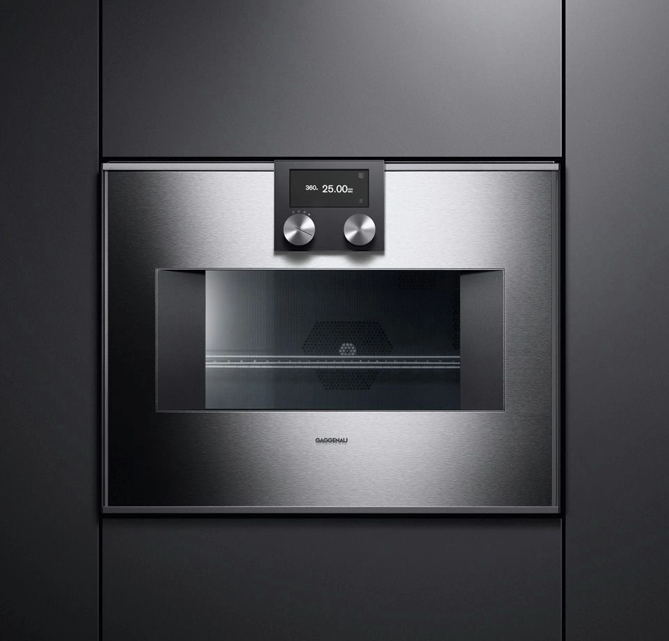 Gaggenau BM450110 Einbau-Backofen mit Mikrowellenfunktion Edelstahl