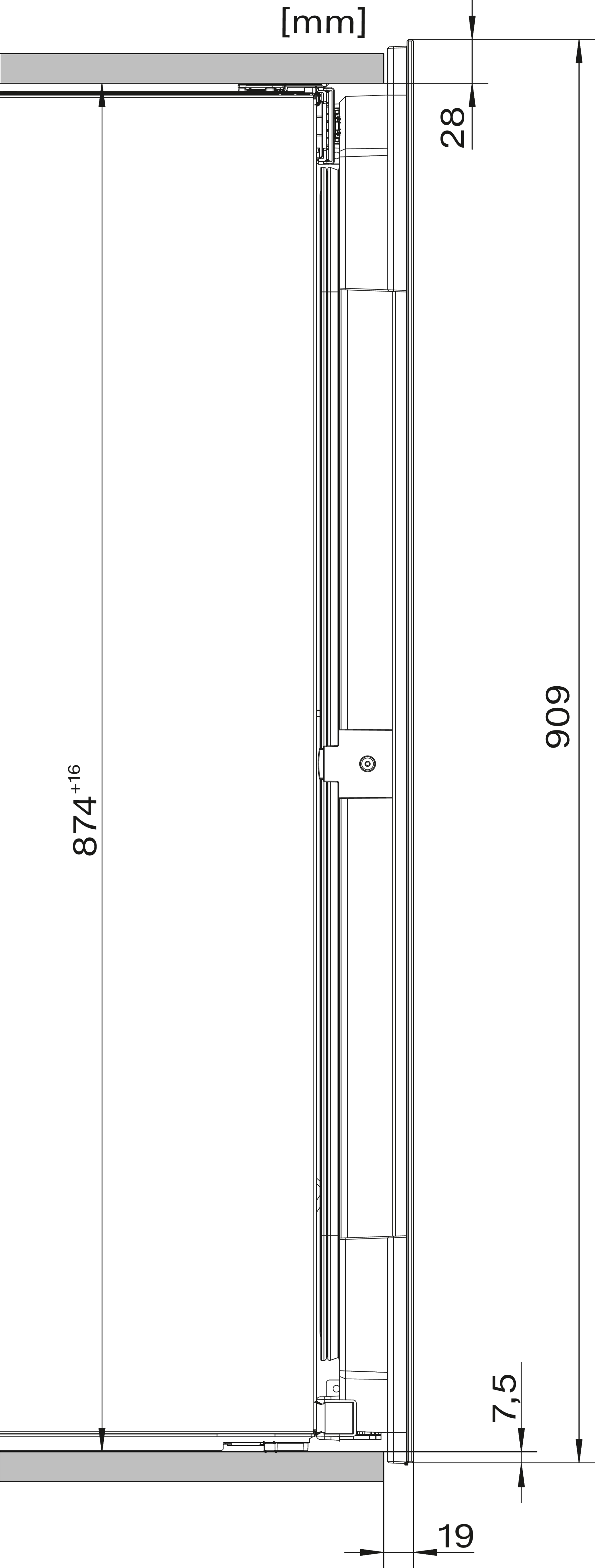 Miele KWT 6422 iG-1 Einbau-Weintemperierschrank Graphitgrau