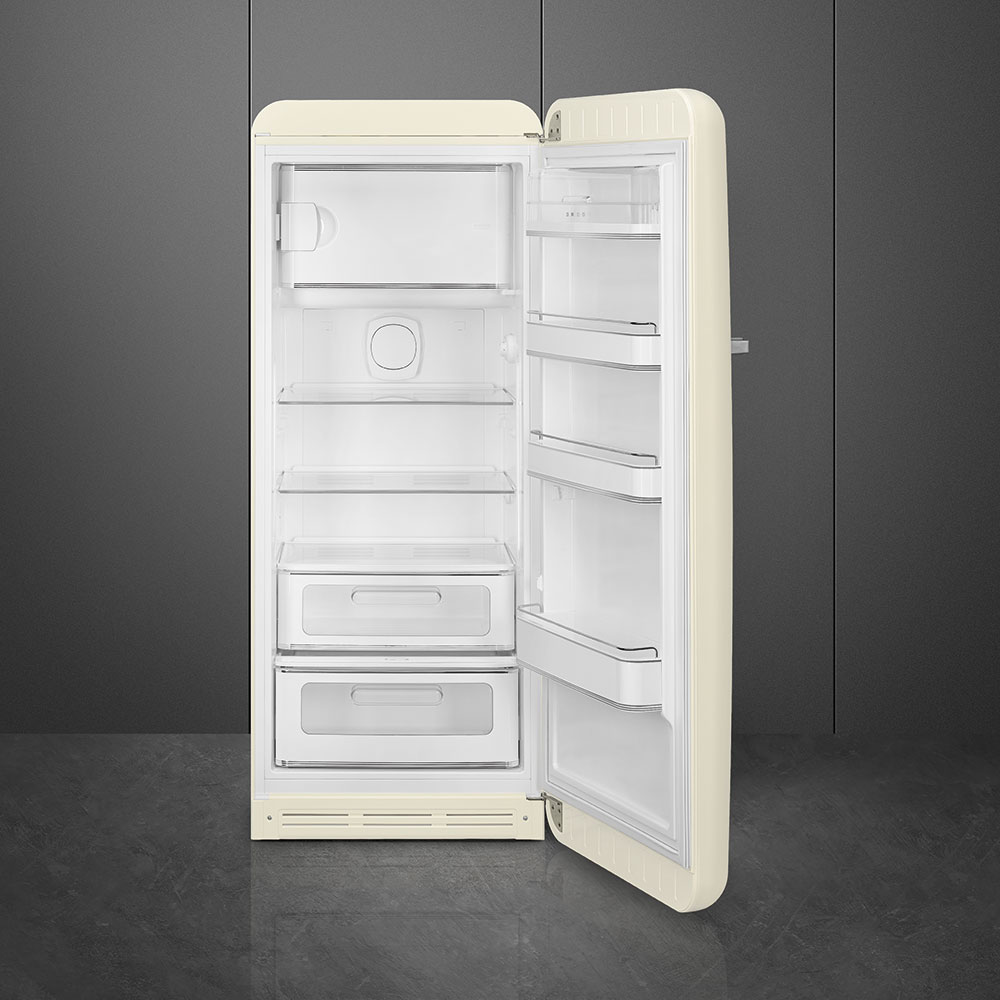 Smeg FAB28RCR5 Stand-Kühlschrank Creme