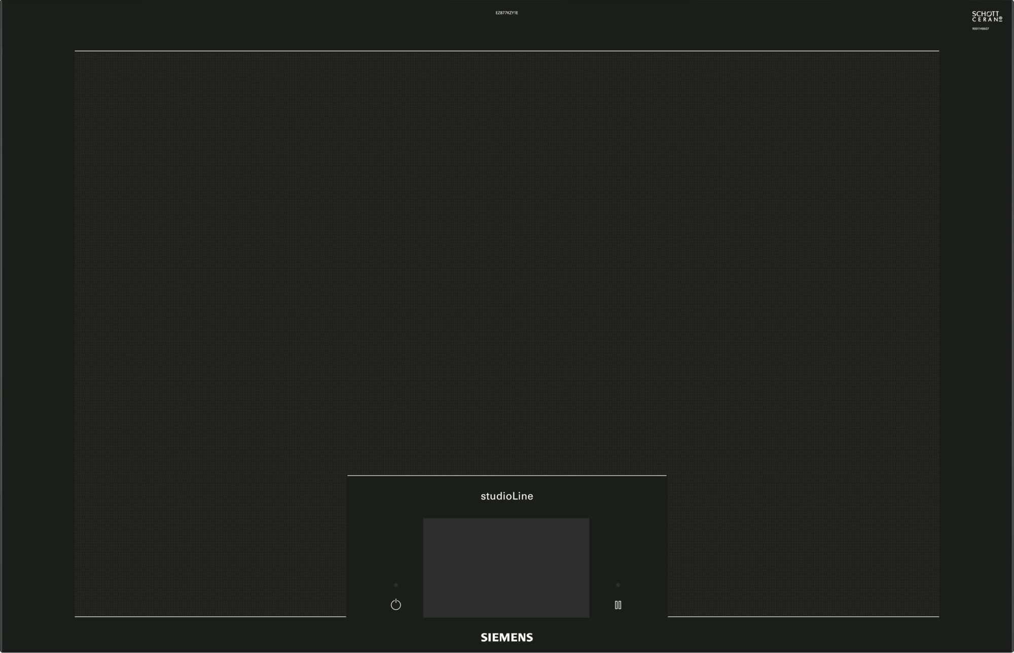 Siemens EZ877KZY1E Einbau-Induktionskochfeld Schwarz