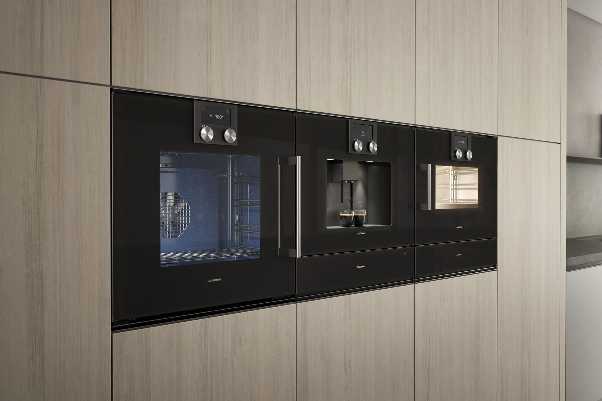 Gaggenau BSP220101 Einbau-Dampfbackofen Anthrazit