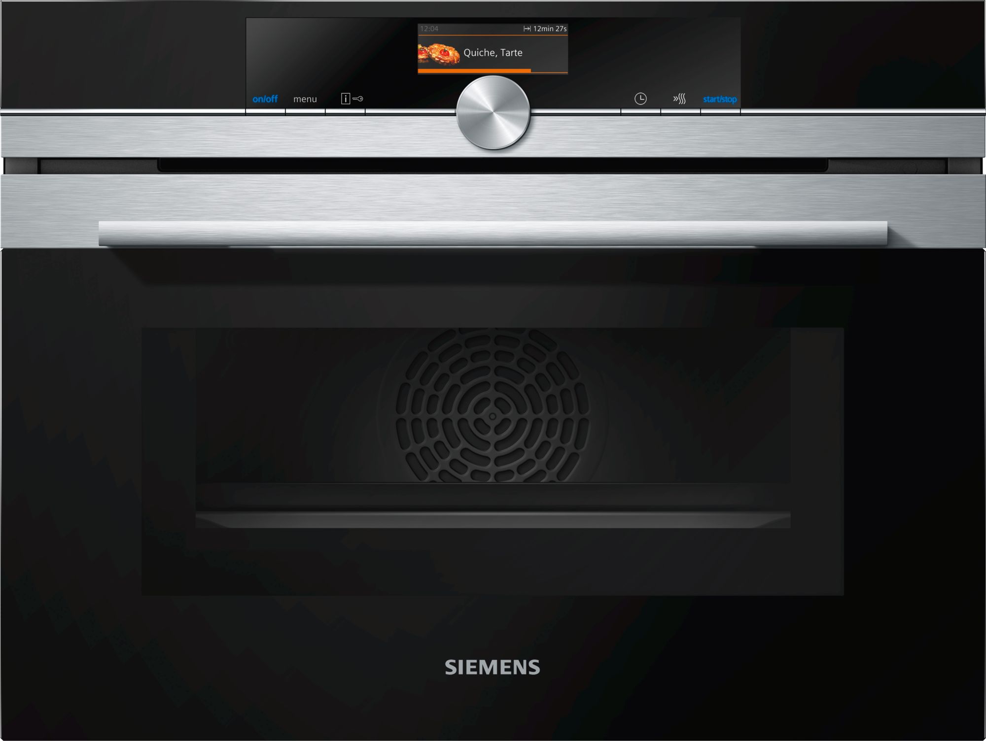 [Zweite Wahl] Siemens CM676G0S1 Kompakt-Backofen mit Mikrowelle Edelstahl 