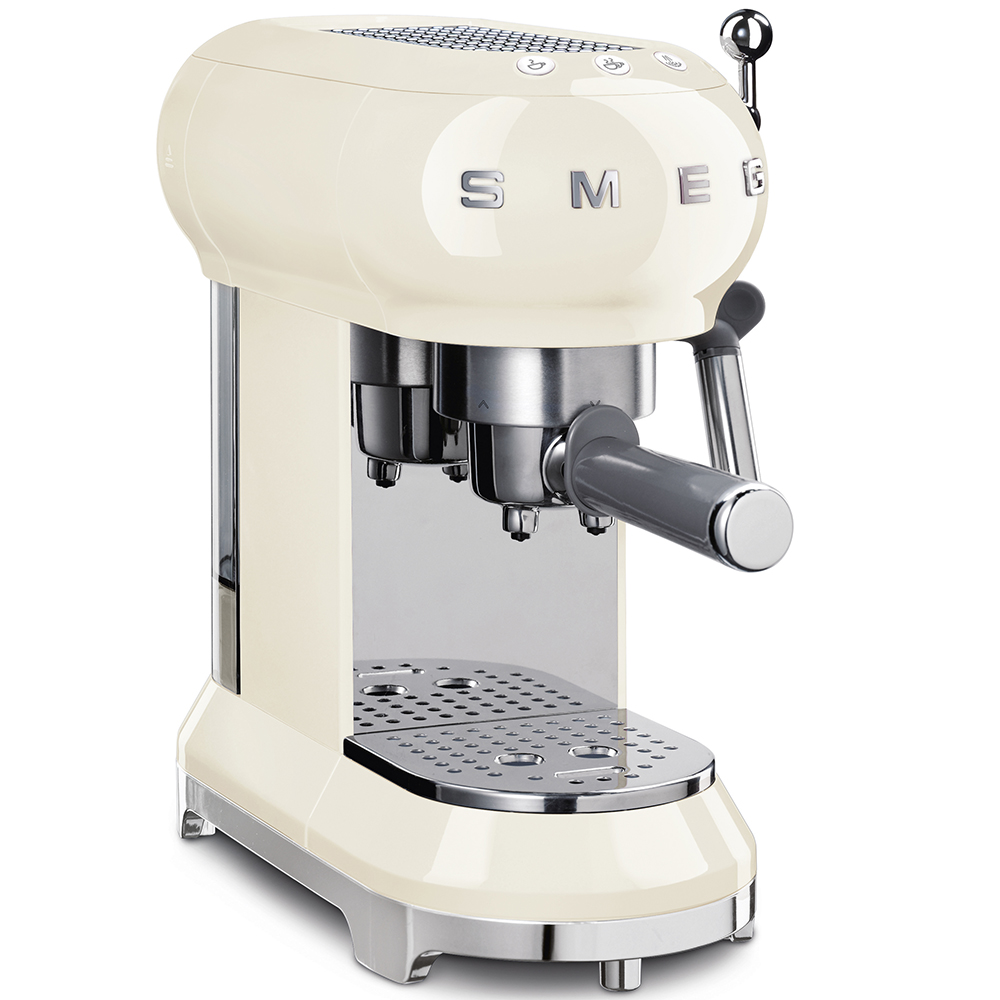 Smeg ECF01CREU Espresso-Kaffeemaschine Creme