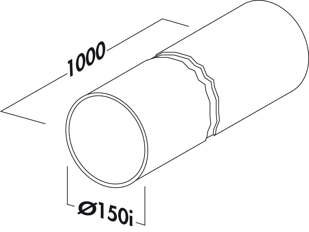 Novy 906415 Rundrohr 