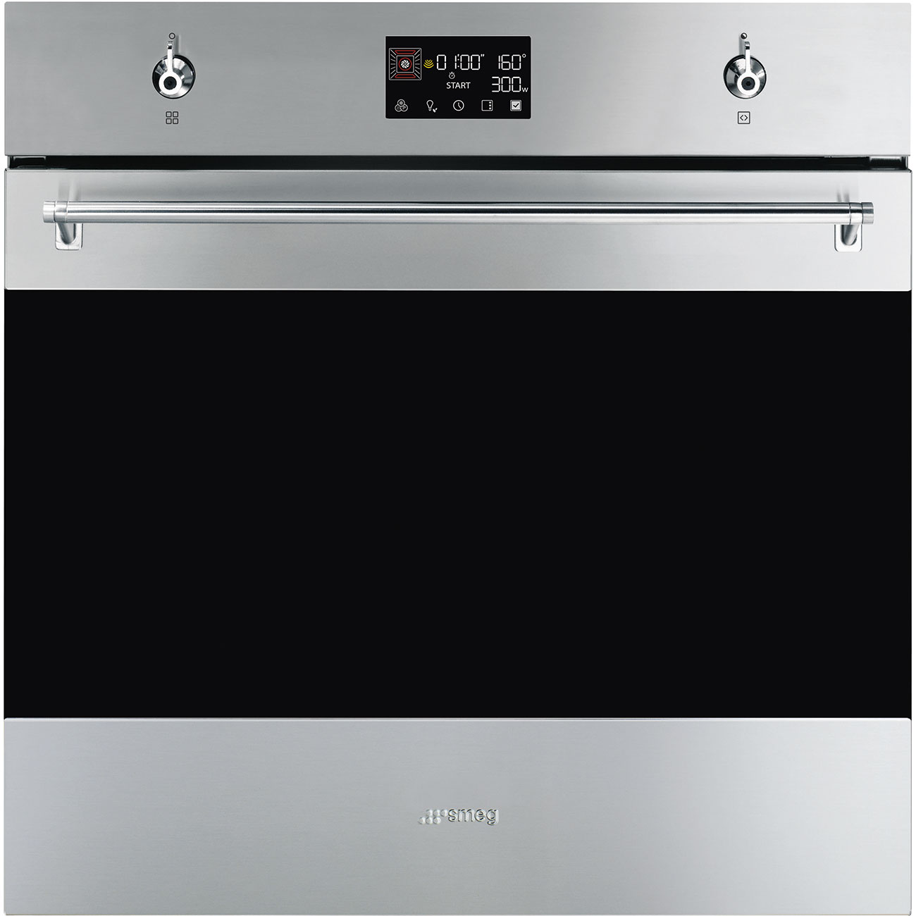 Smeg SO6302M2X Einbau-Backofen mit Mikrowellenfunktion Edelstahl