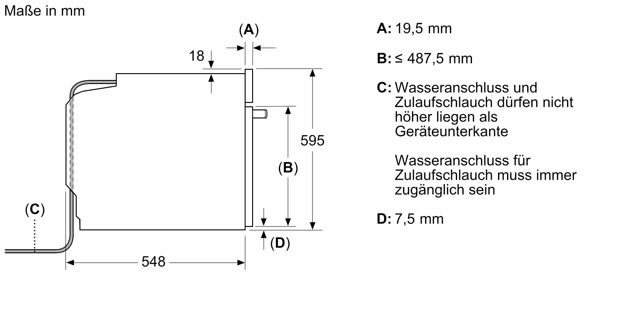 Siemens HS958GED1 Einbau-Dampfbackofen Schwarz