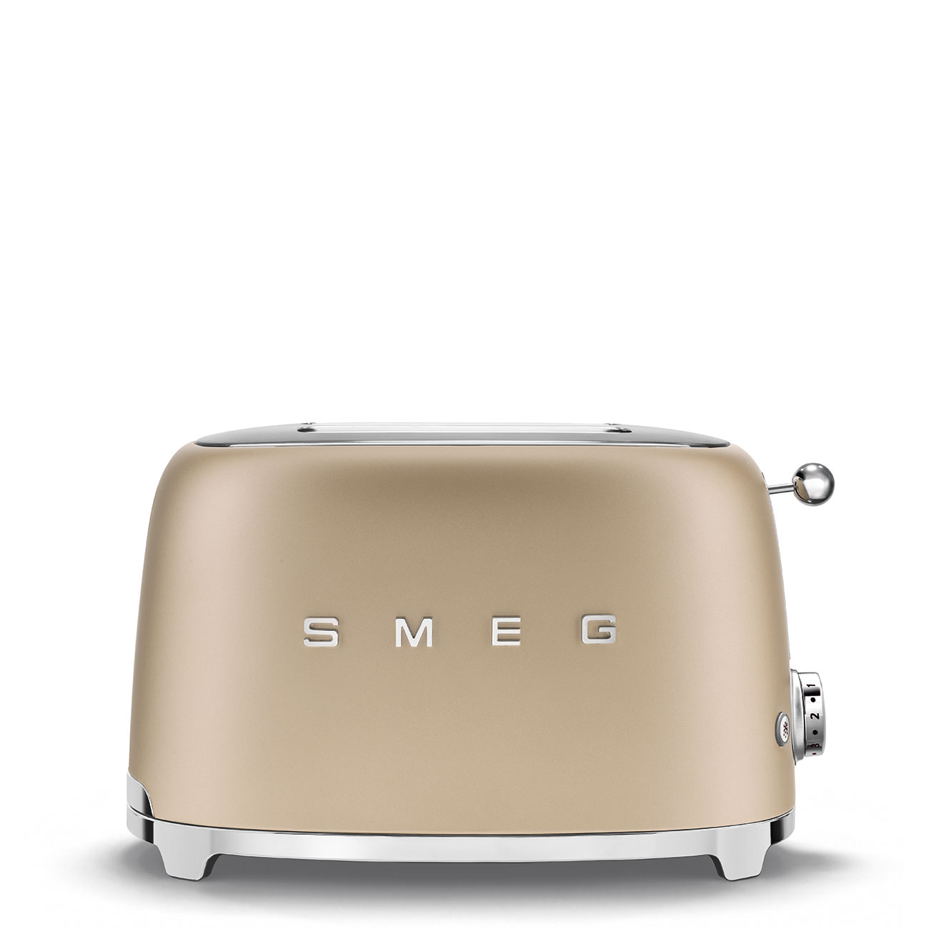 Smeg TSF01CHMEU Toaster Champagner matt