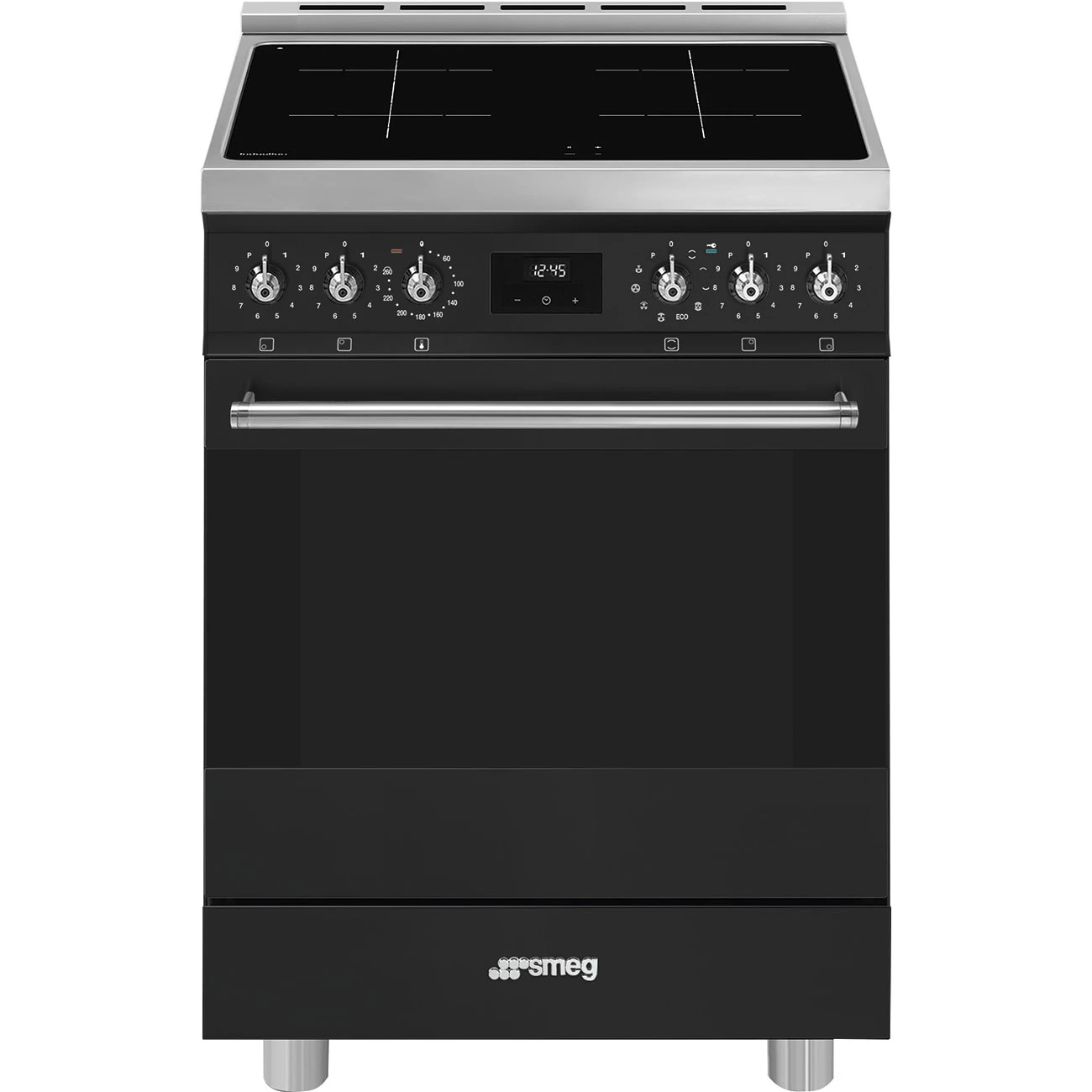Smeg C6IPMBM2 Induktions-Standherd Schwarz matt