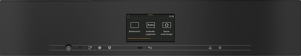 Miele H 7640 BM Kompakt-Backofen mit Mikrowelle Obsidianschwarz