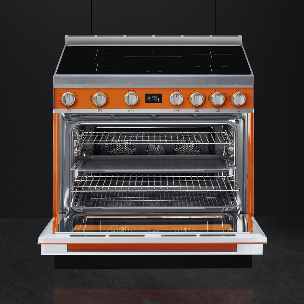 Smeg CPF9IPOR Stand-Herd Orange