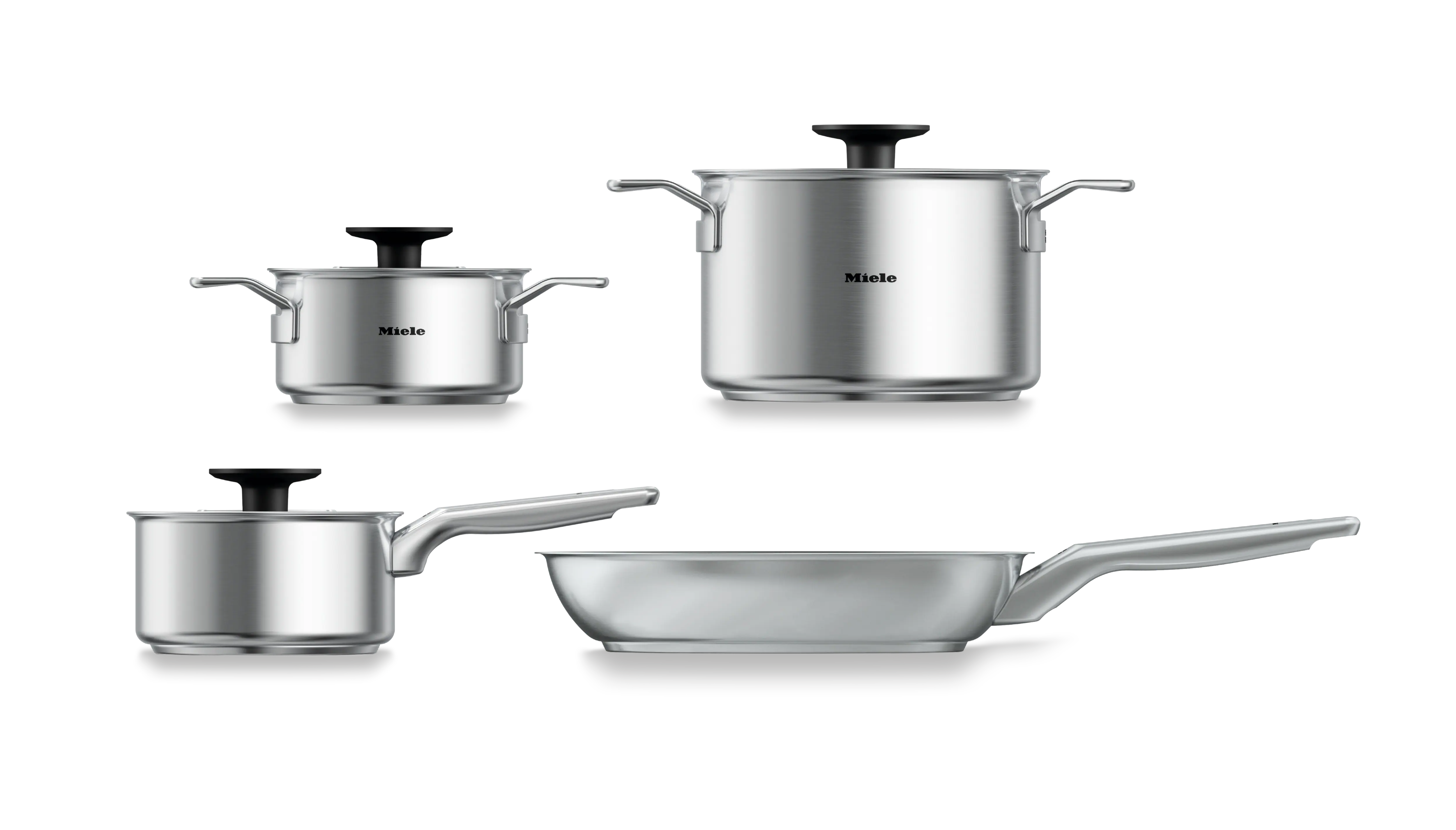 Miele KMTS 5704-3 Topfset Edelstahl