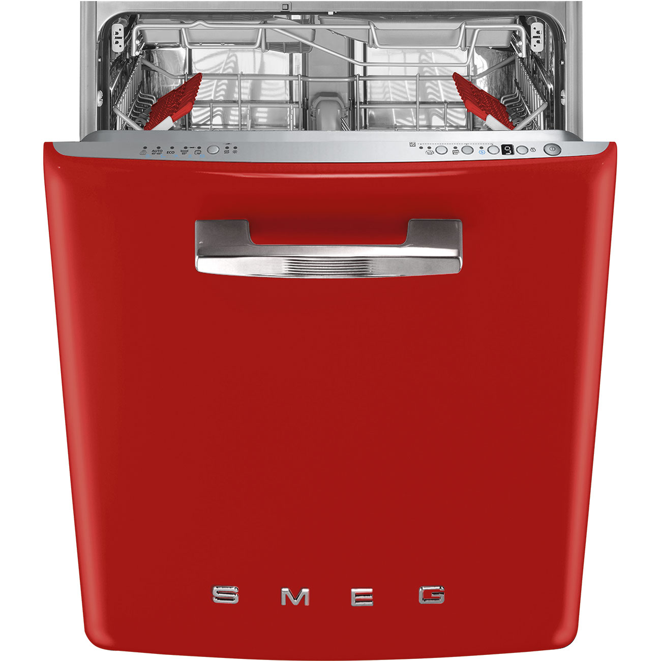 Smeg STFABRD3 Unterbau-Geschirrspüler Rot