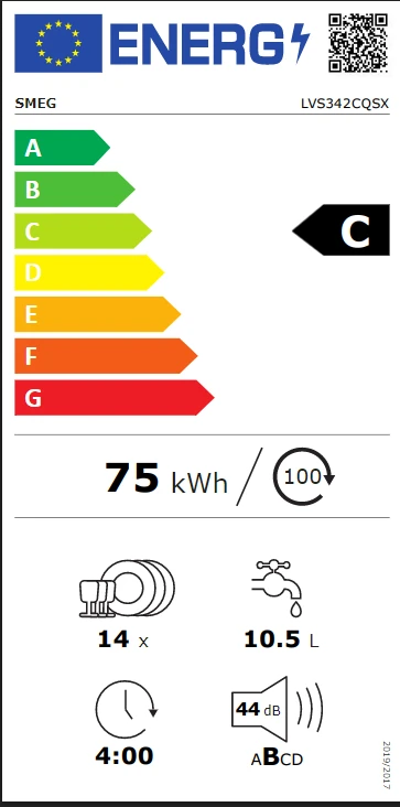 Energieklasse C - Vollständiges EU-Energielabel