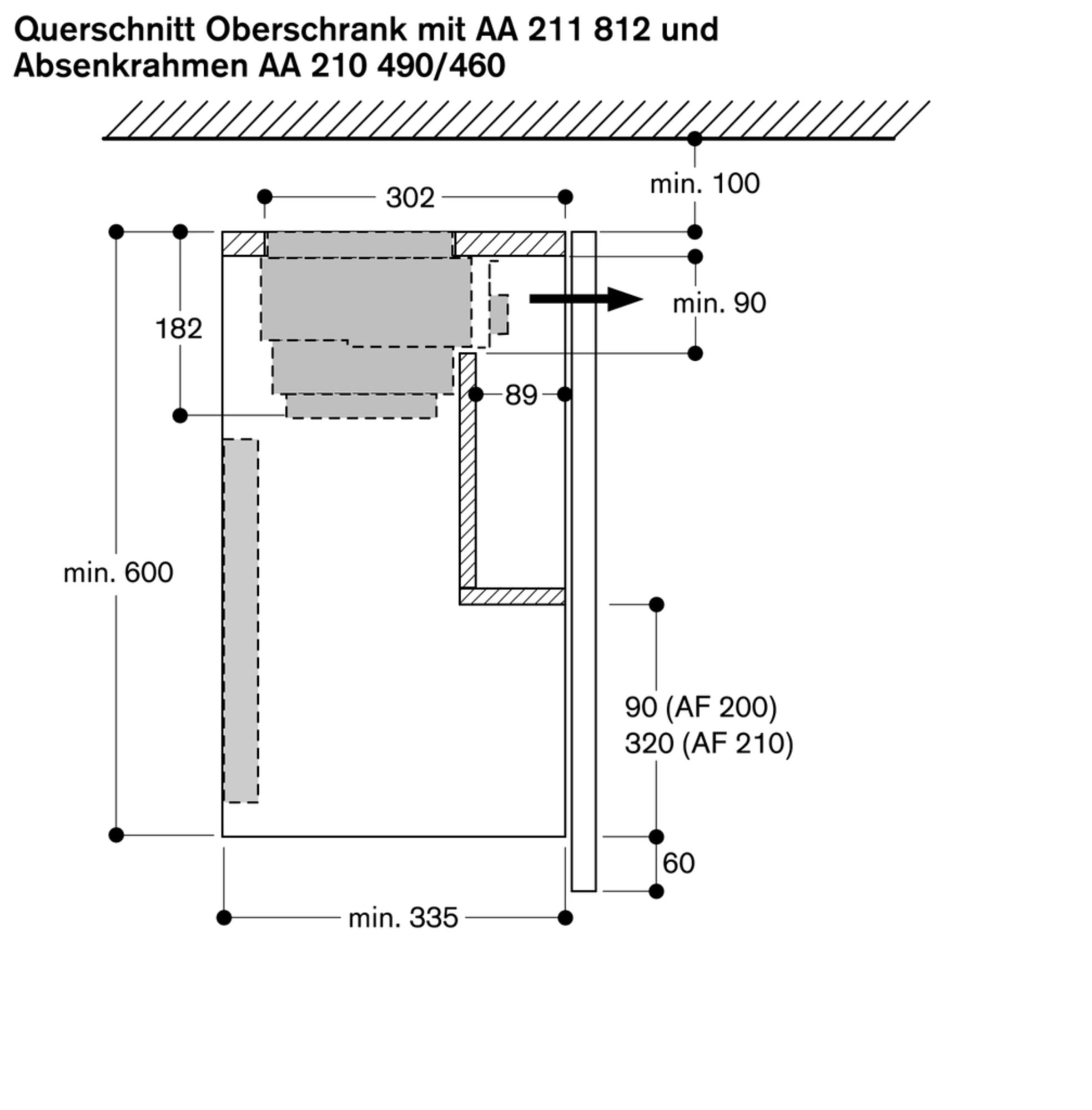 Gaggenau AA211812 Umluftmodul Edelstahl