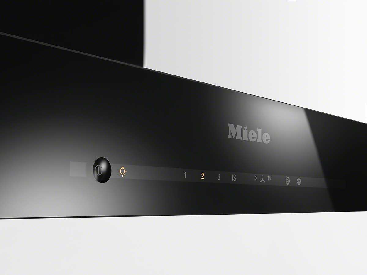 Miele DA 6698 D Insel-Dunstabzugshaube Obsidianschwarz