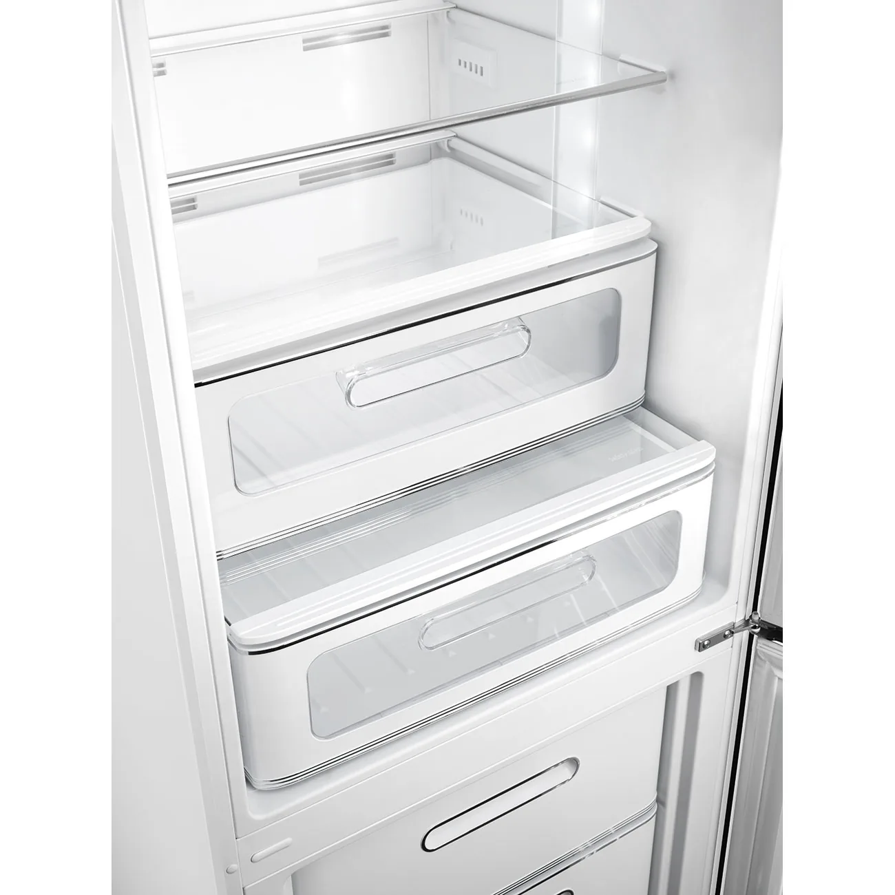 Smeg FAB32RWHM6 Stand-Kühl-Gefrierkombination Weiß matt