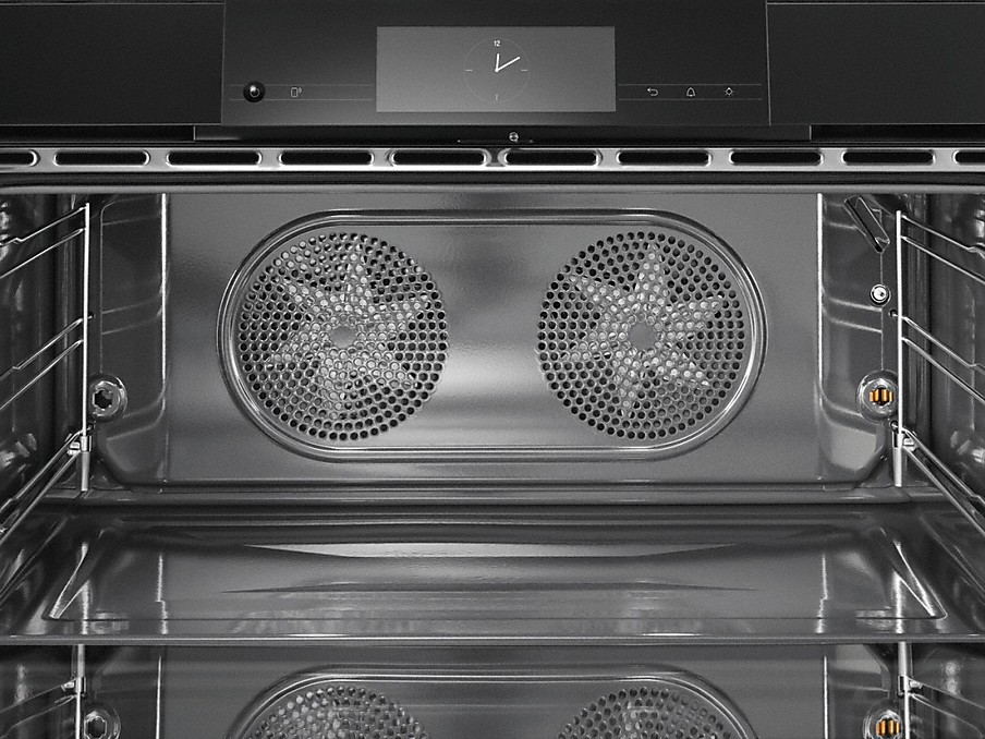 Miele Twinpower Heißluft Backofen innenraum mit twinpower heißluft von miele