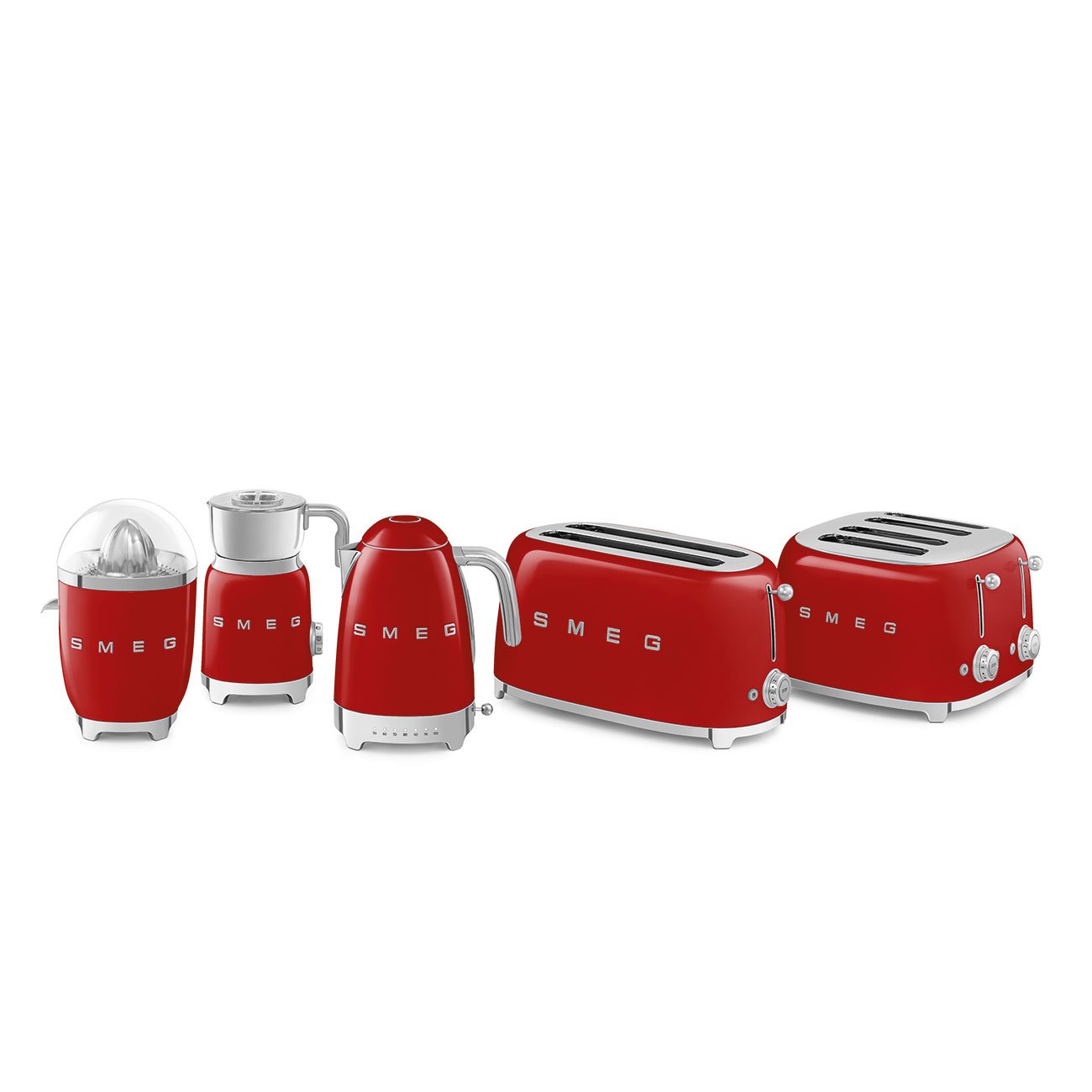 Smeg KLF04RDEU Wasserkocher Rot