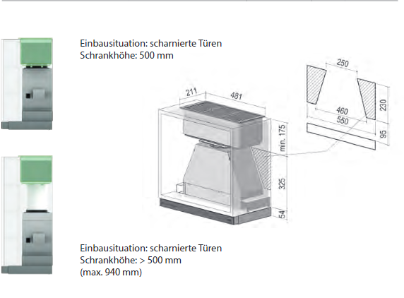 berbel BGU 125 L Umluft-Set 