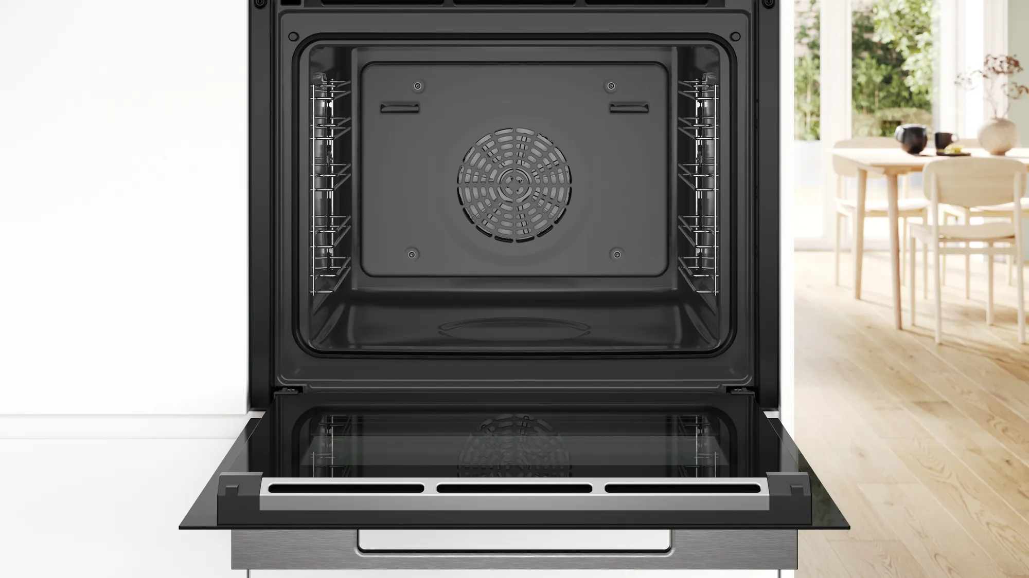 Bosch HSG7364B1 Einbau-Dampfbackofen Schwarz