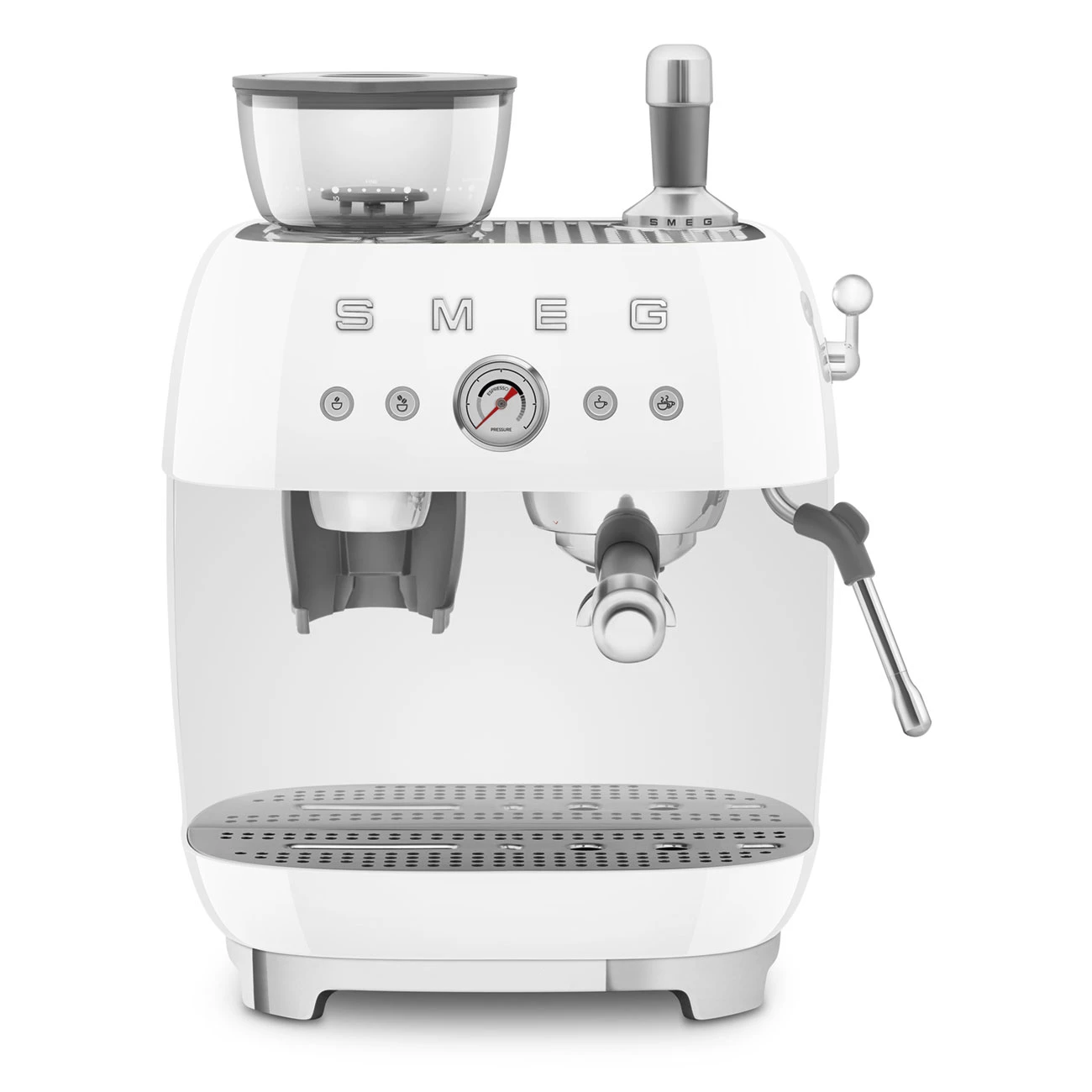 Smeg EGF03WHEU Espresso-Kaffeemaschine Weiß