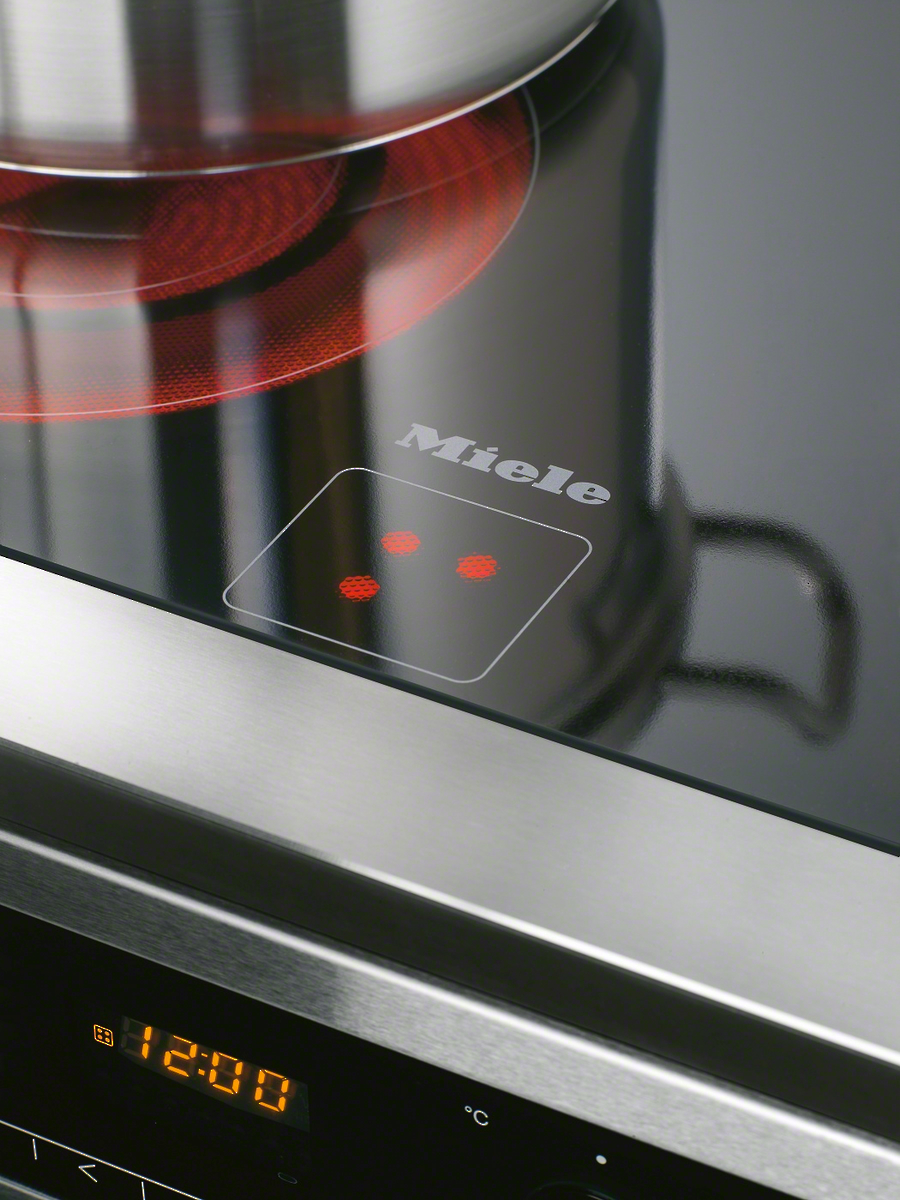 Miele KM 6017 Herdgesteuertes Elektrokochfeld Schwarz