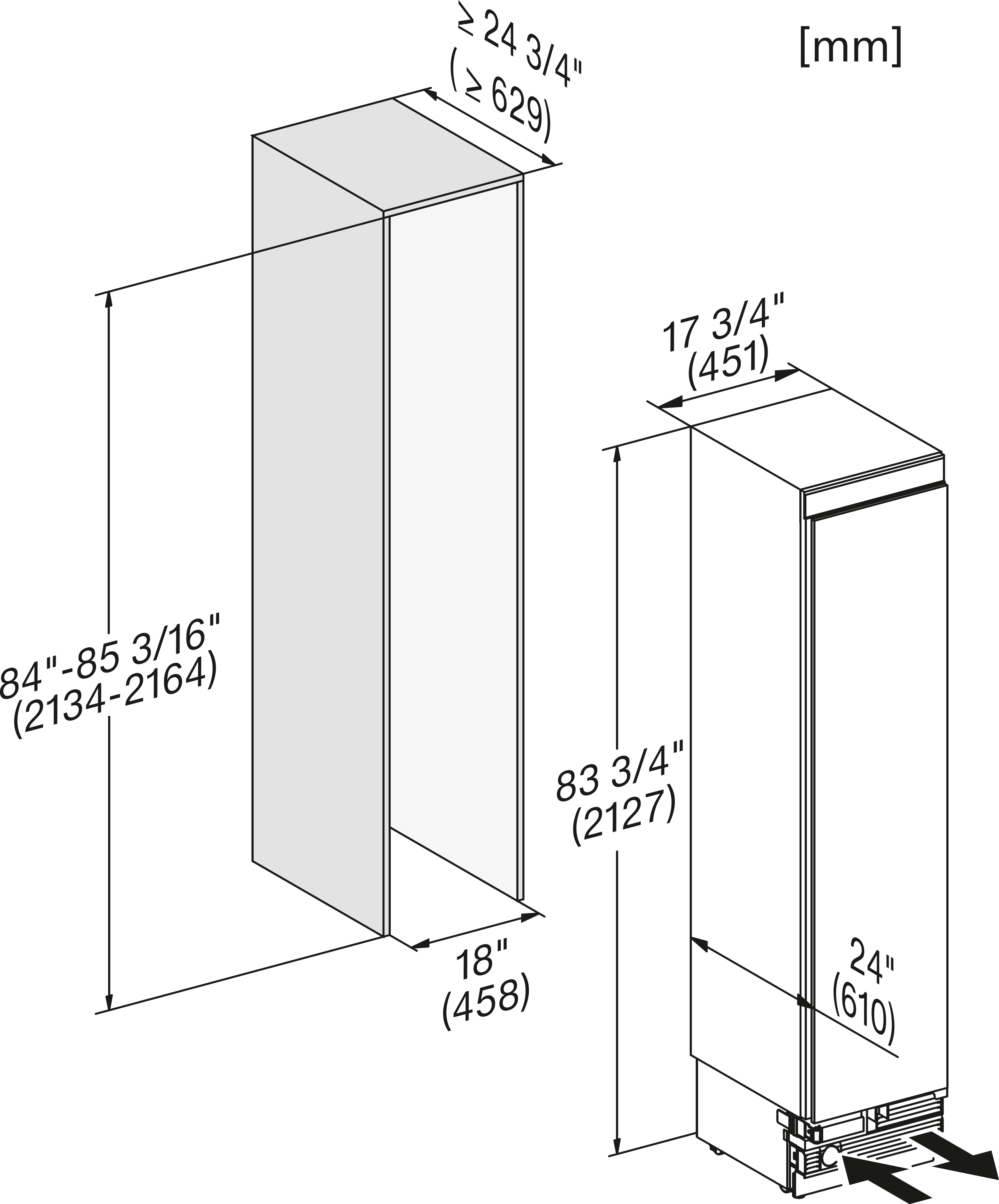 Miele F 2413 Vi Einbau-Gefrierschrank