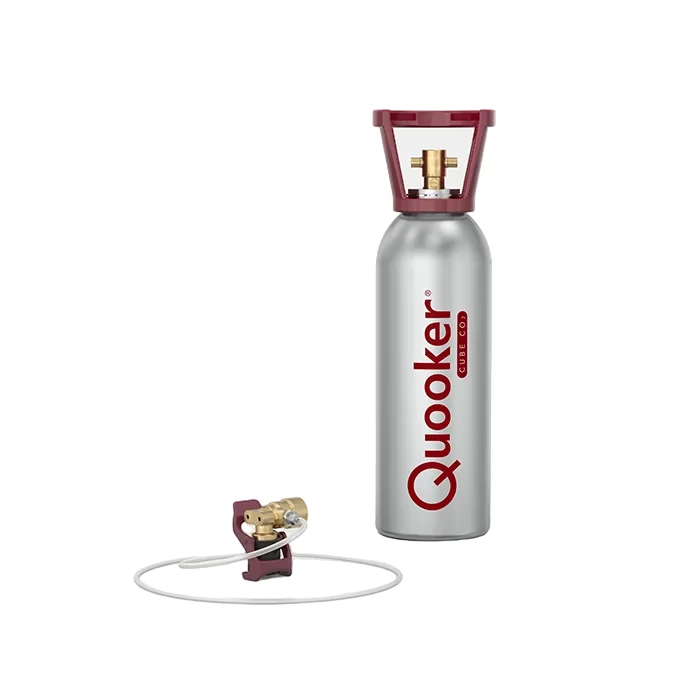 Quooker SK3KG Starter-Paket CO₂ Zylinder Edelstahl